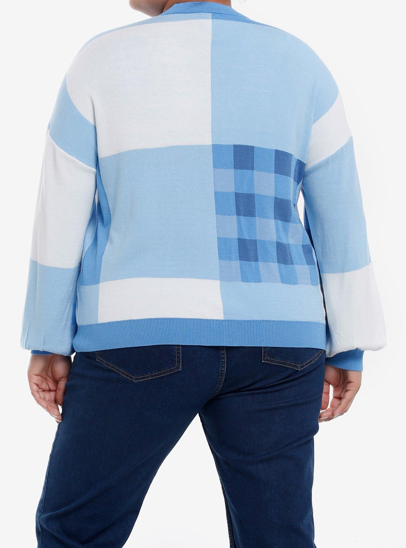 Disney Pixar Ratatouille Gingham Block Girls Cardigan Plus Size, MULTI, alternate