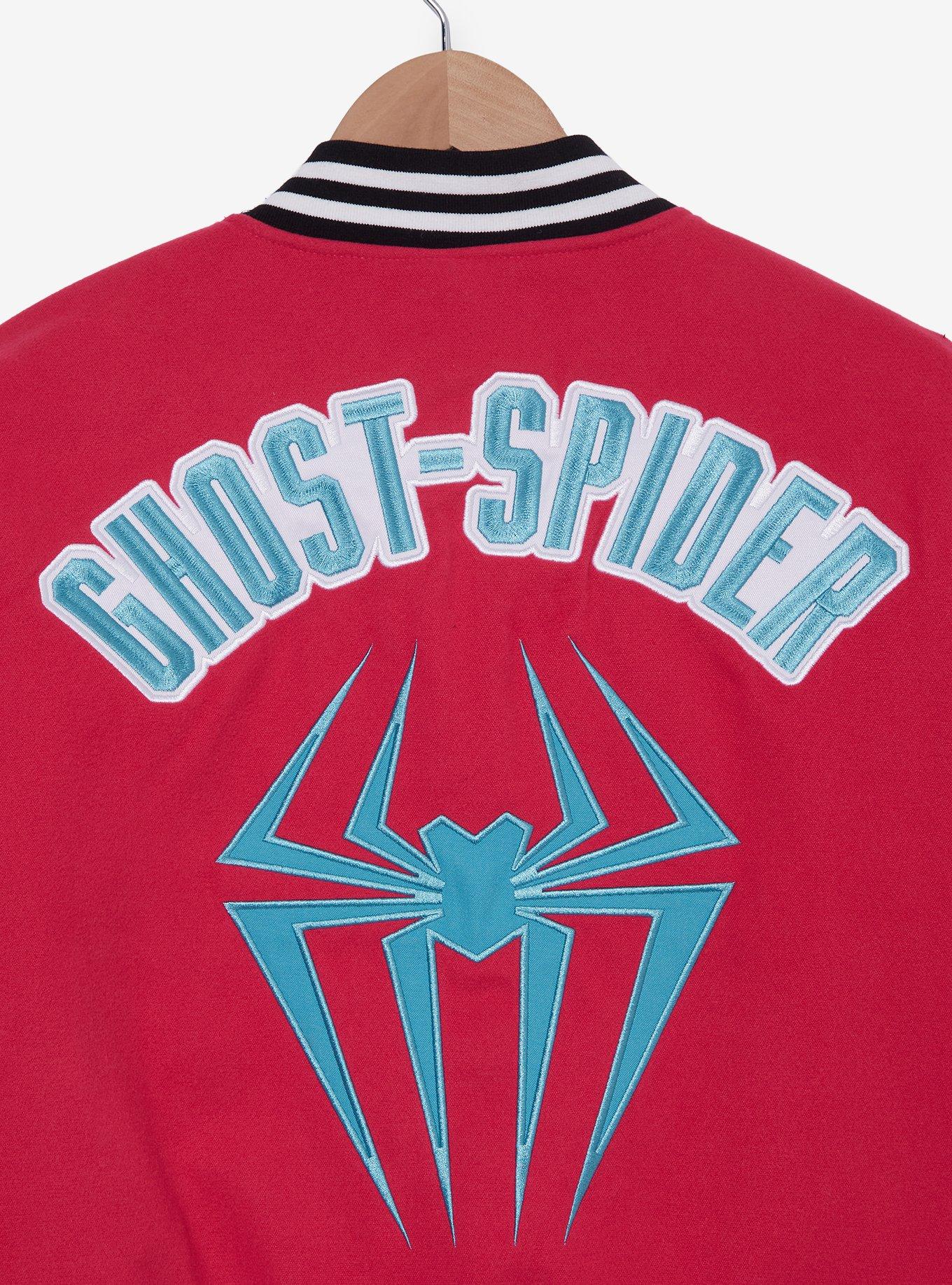 Marvel Spider-Man: Into the Spider-Verse Spider-Gwen Varsity Jacket - BoxLunch Exclusive, MULTI, alternate