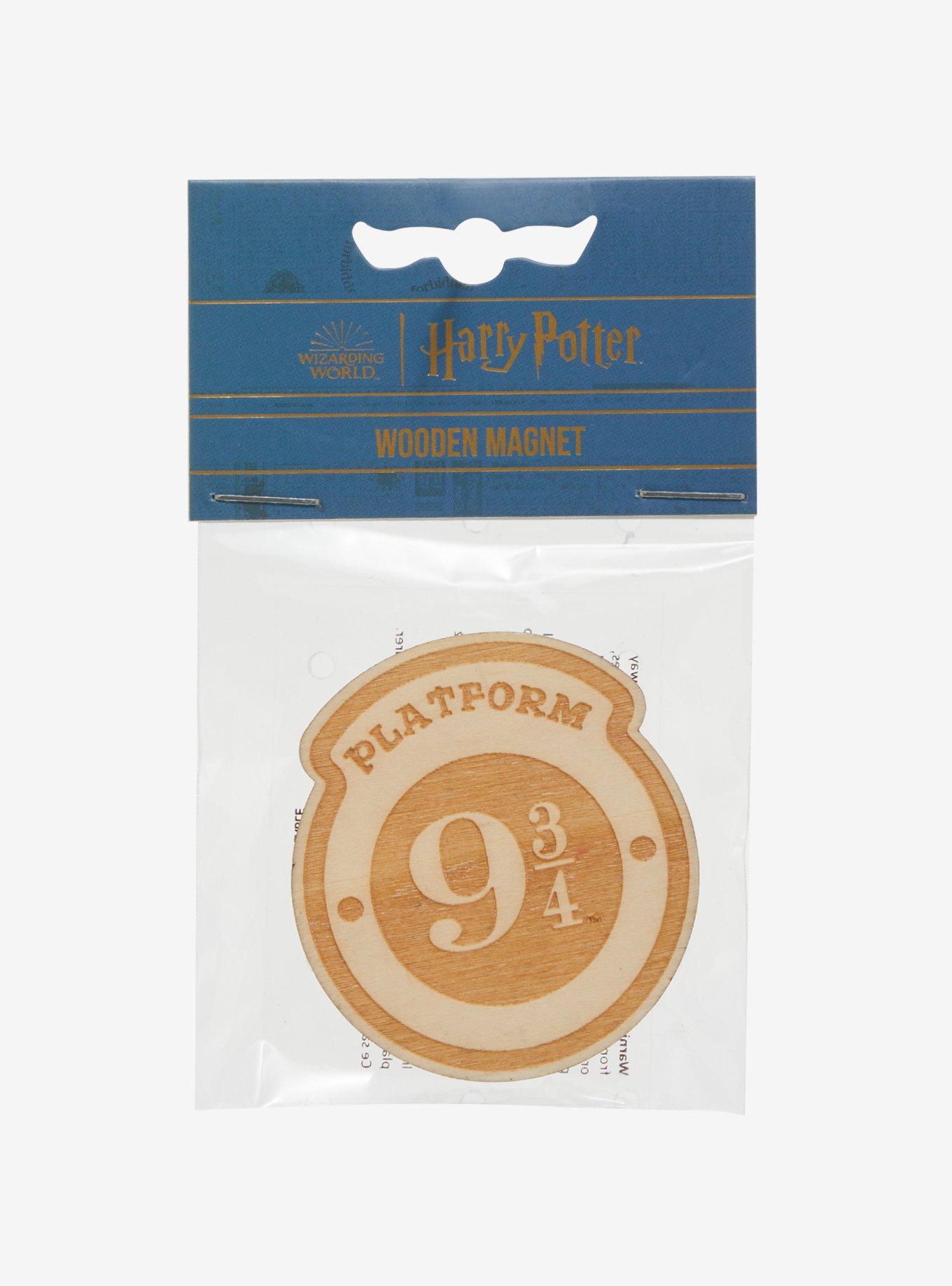 Harry Potter Platform 9 3/4 Wood Magnet, , alternate
