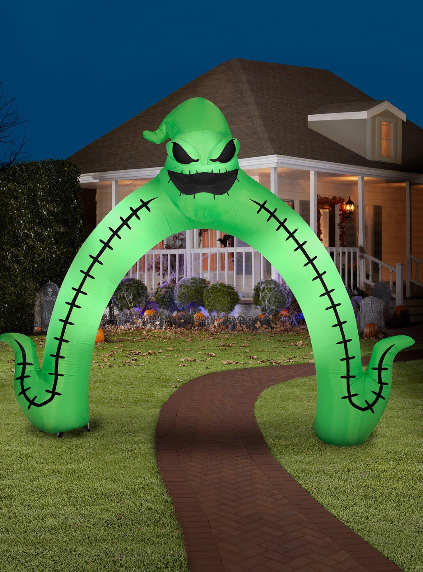 Disney Nightmare Before Christmas Oogie Boogie Archway Inflatable Decor, , alternate