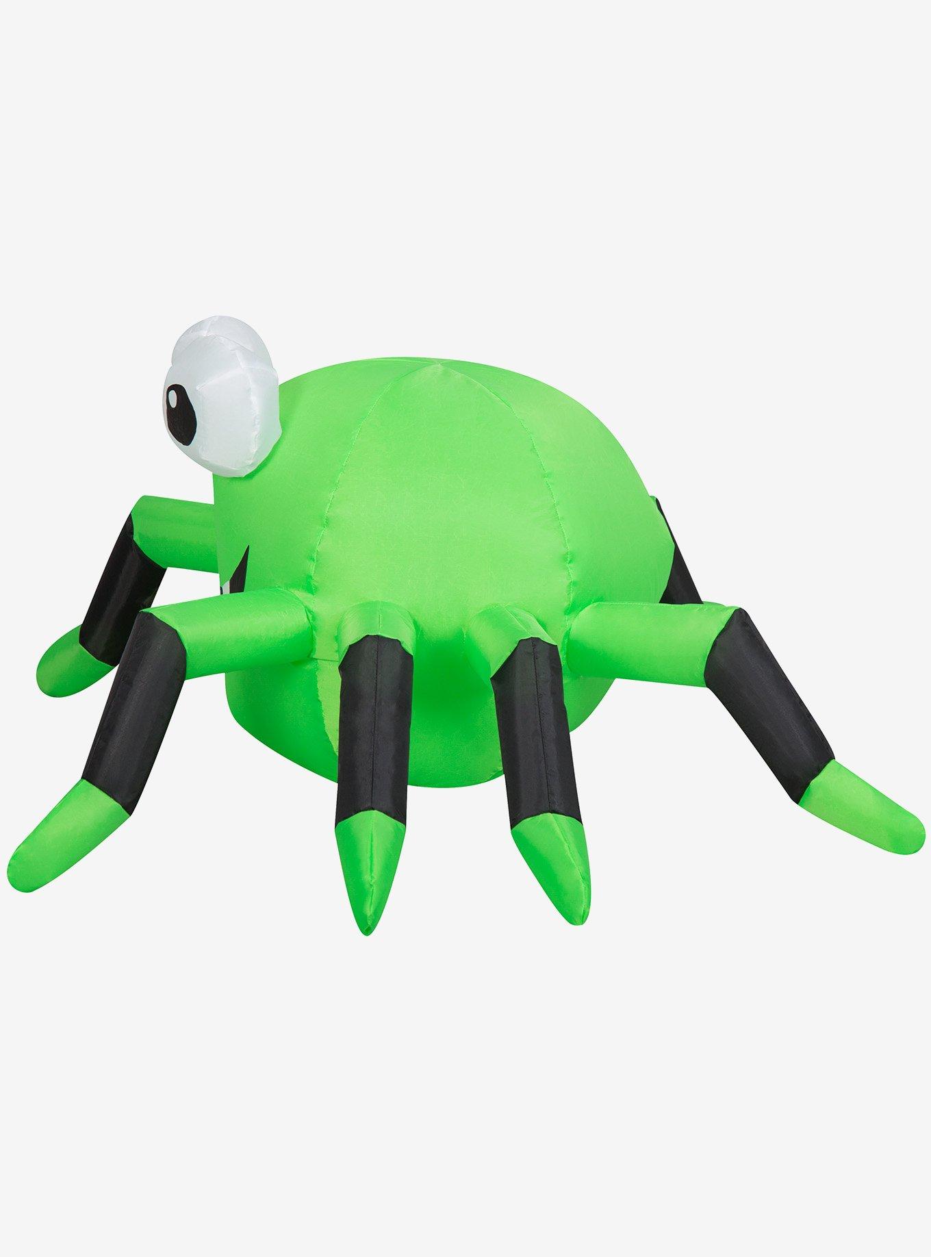 Green and Black Spider Inflatable Decor