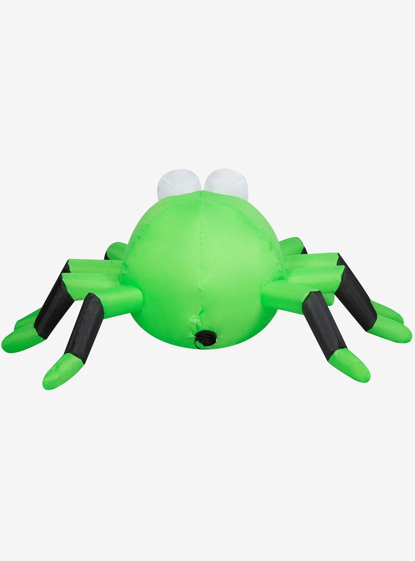 Green and Black Spider Inflatable Decor, , alternate