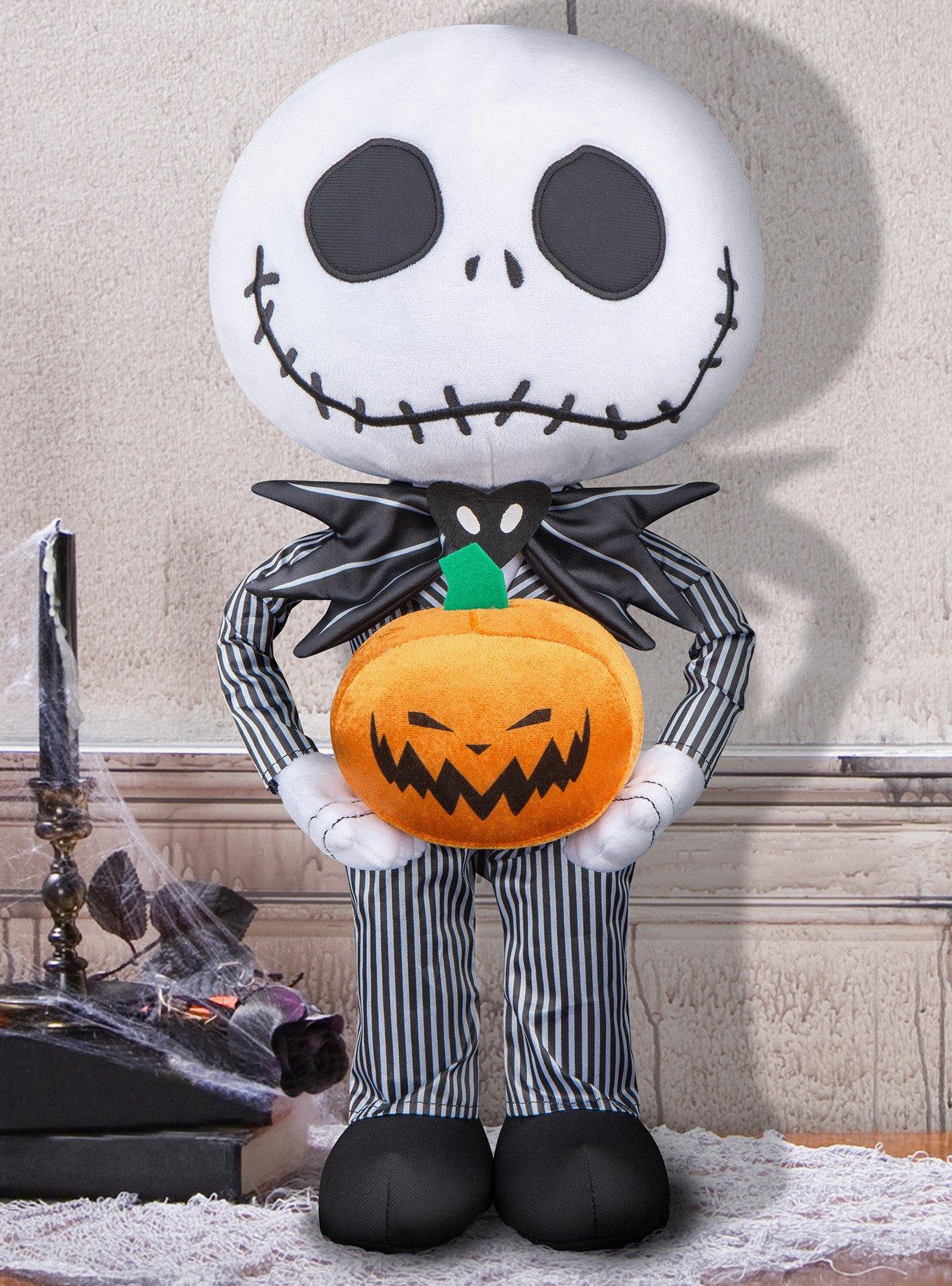 Disney Nightmare Before Christmas Stylized Jack Skellington Jack-O'-Lantern Greeter, , hi-res