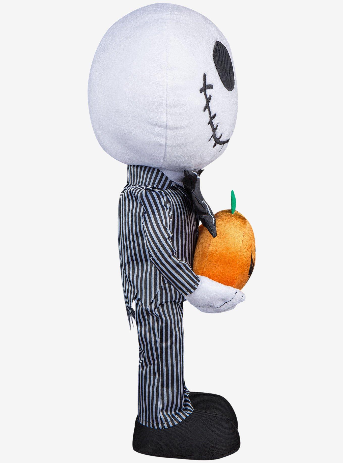 Disney Nightmare Before Christmas Stylized Jack Skellington Jack-O'-Lantern Greeter, , alternate