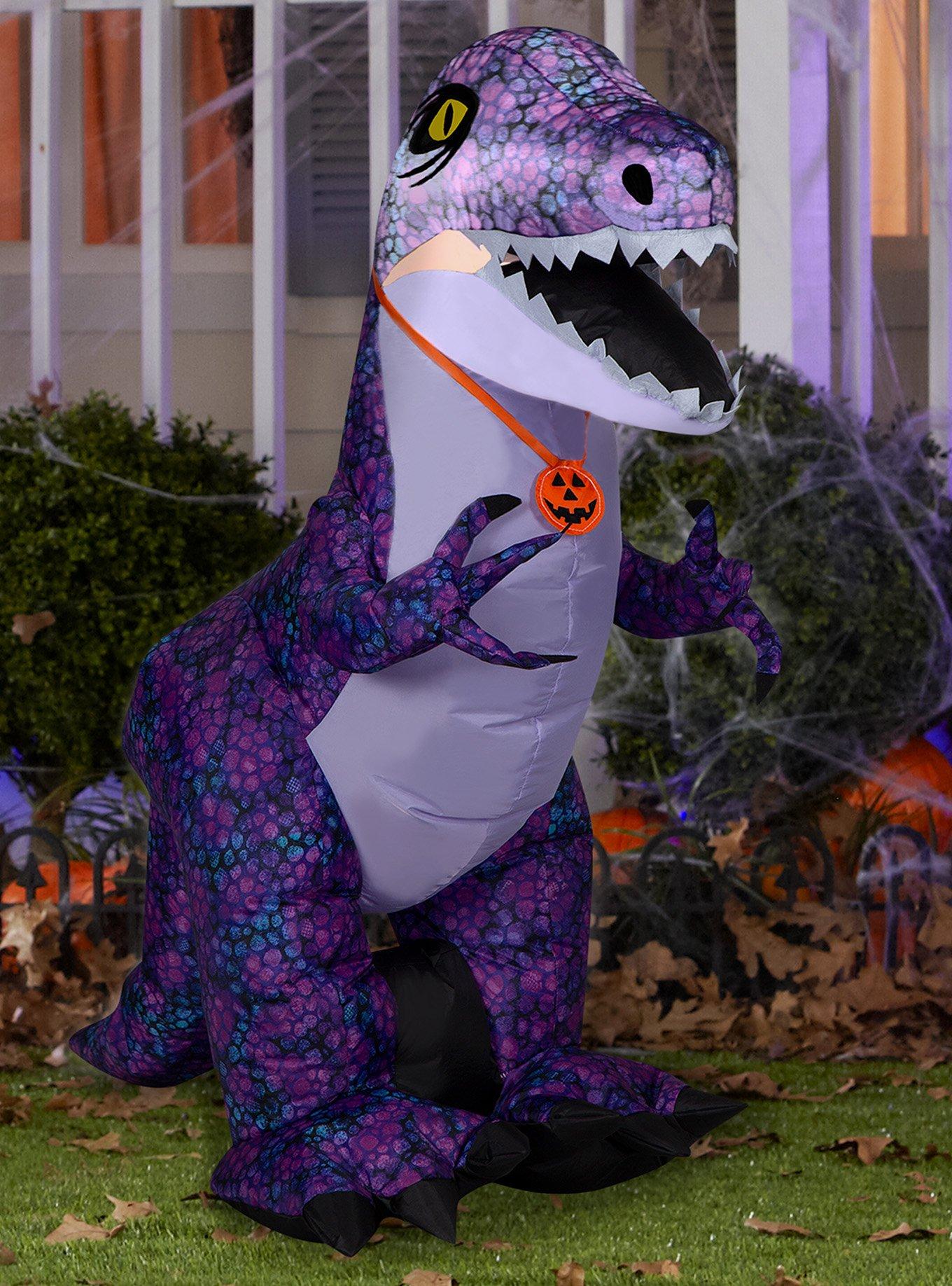 Purple Dinosaur Inflatable Decor, , alternate