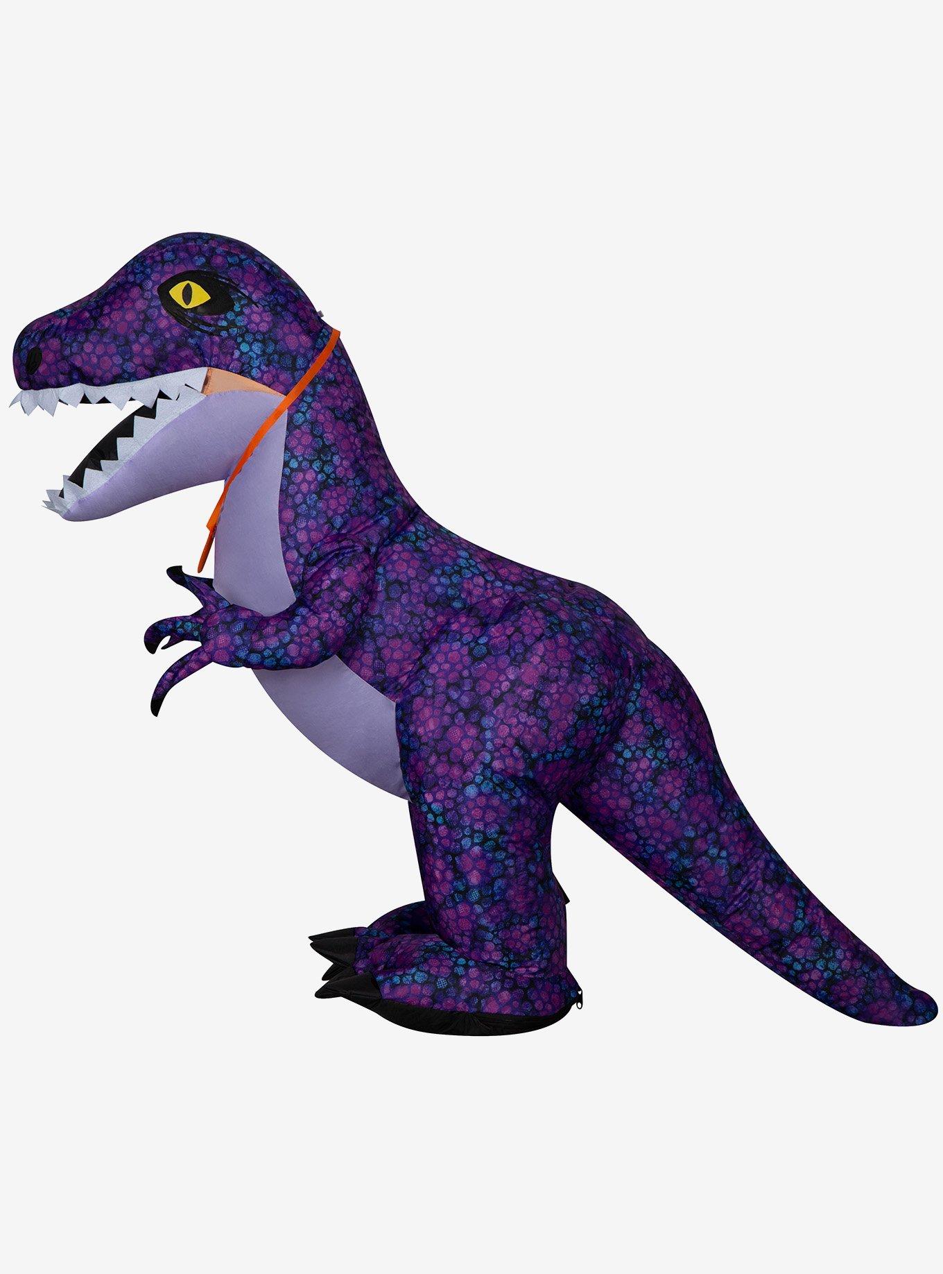 Purple Dinosaur Inflatable Decor, , alternate