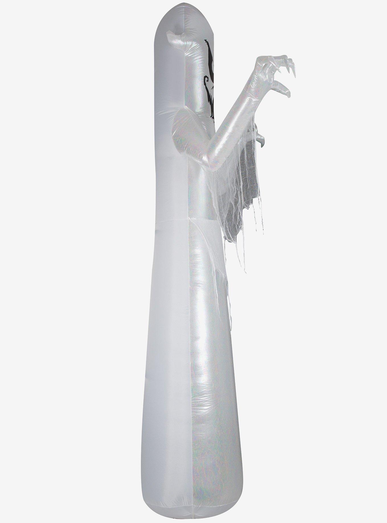 Giant Spooky Ghost with Flickering Light Inflatable Airblown, , alternate