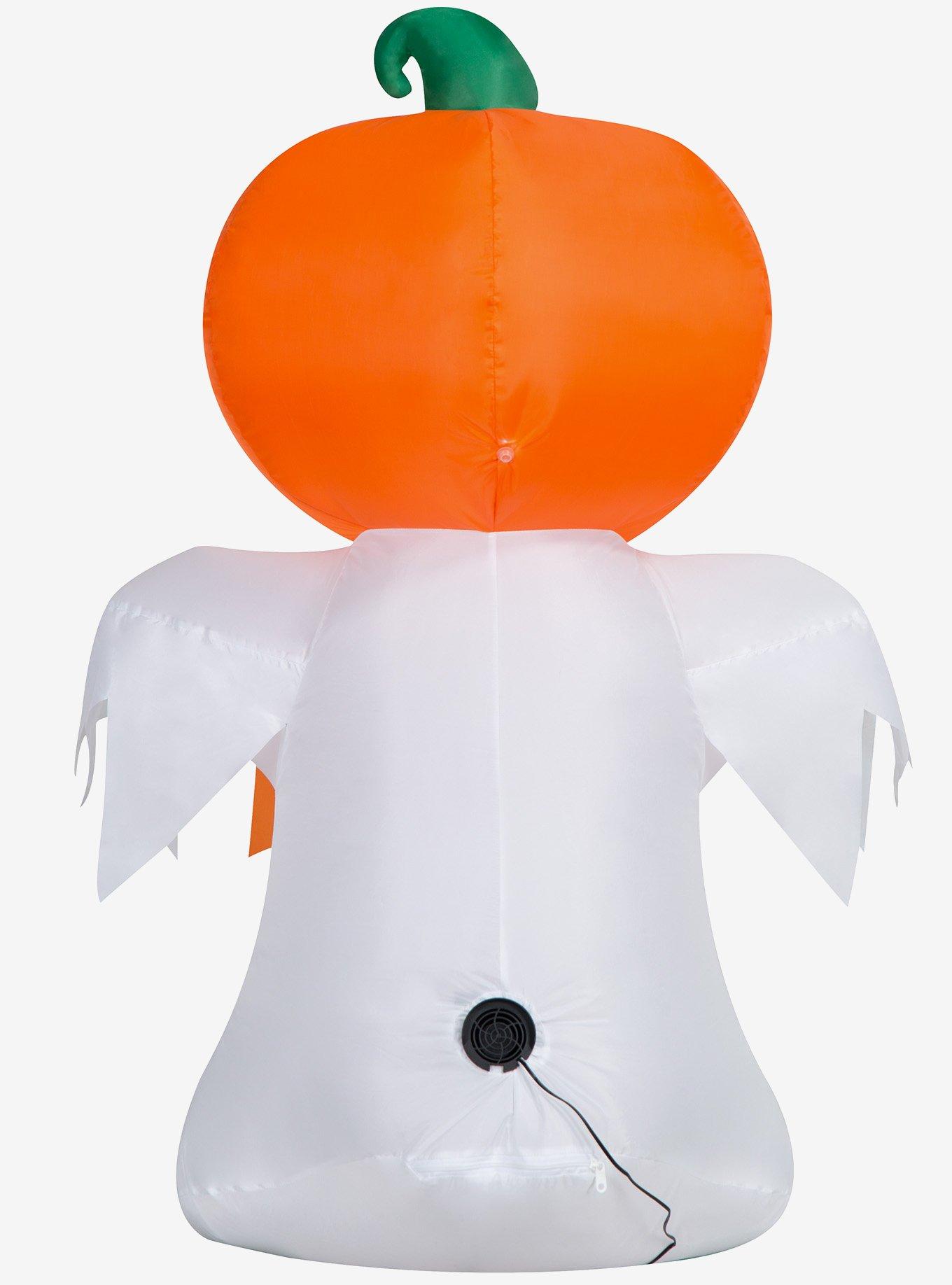 Jack-O'-Lantern Ghost Inflatable Decor, , alternate