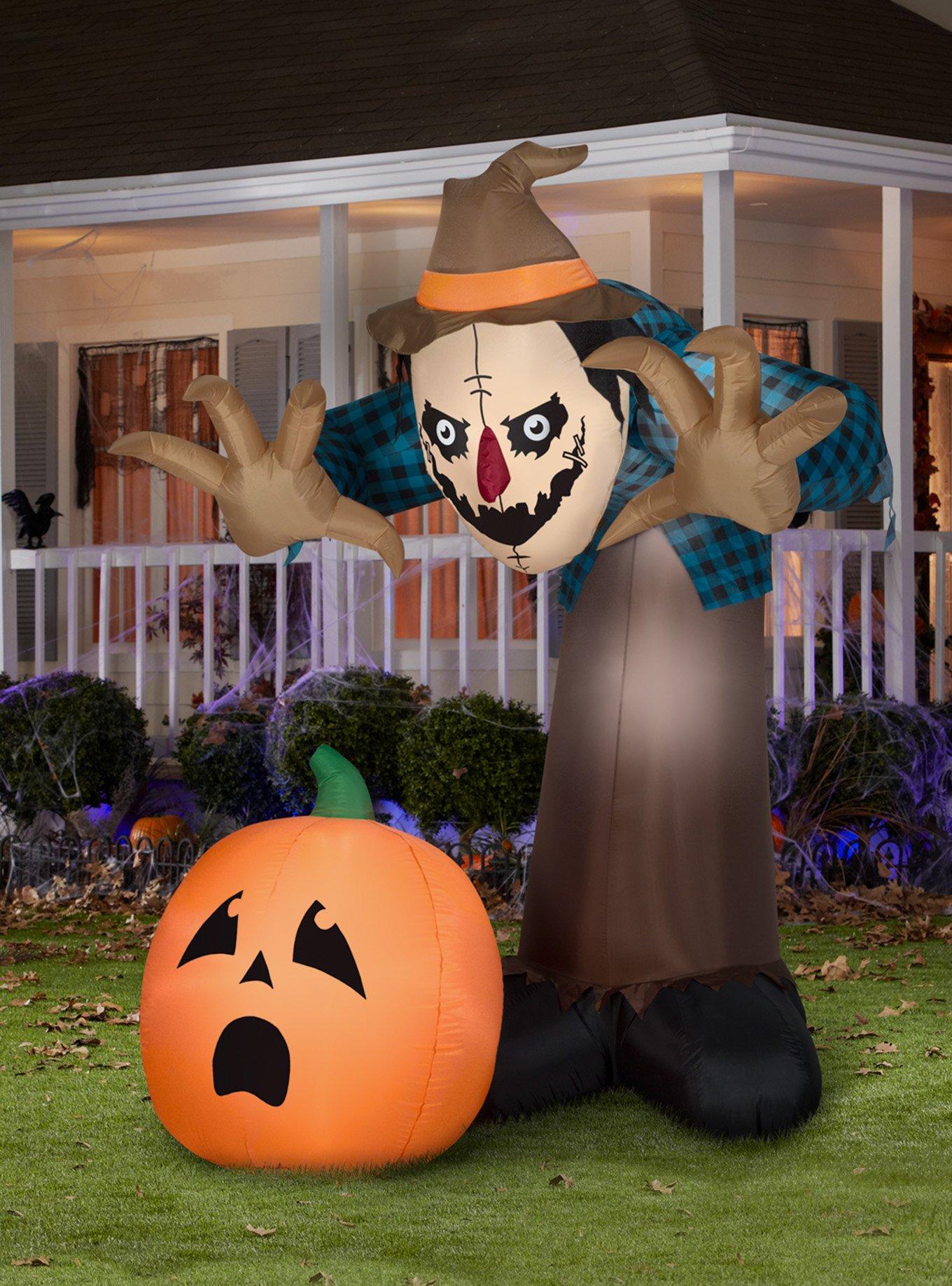 Giant Animated Scarecrow Inflatable Decor, , hi-res