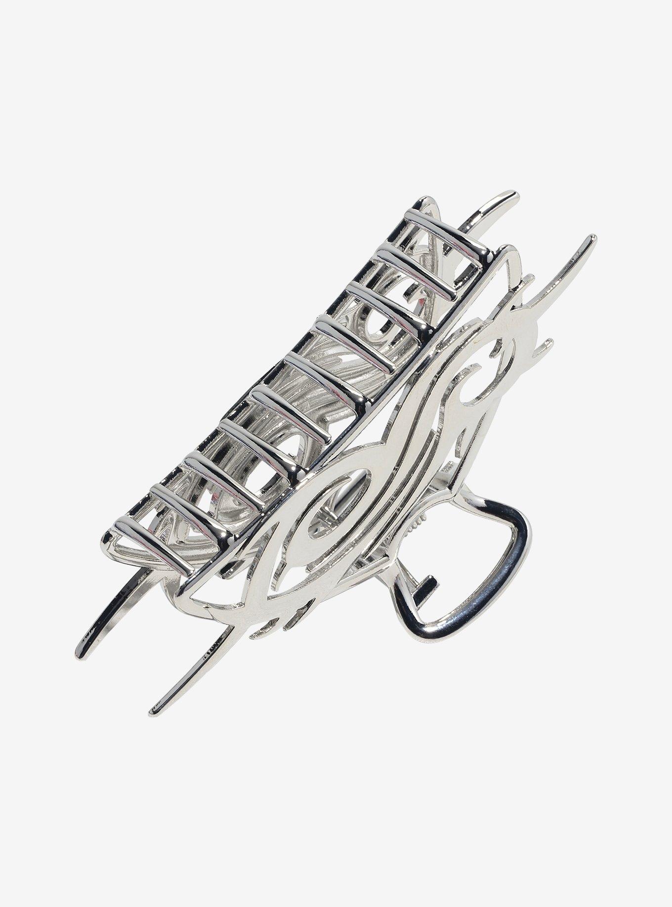 Slipknot Symbol Claw Hair Clip, , alternate