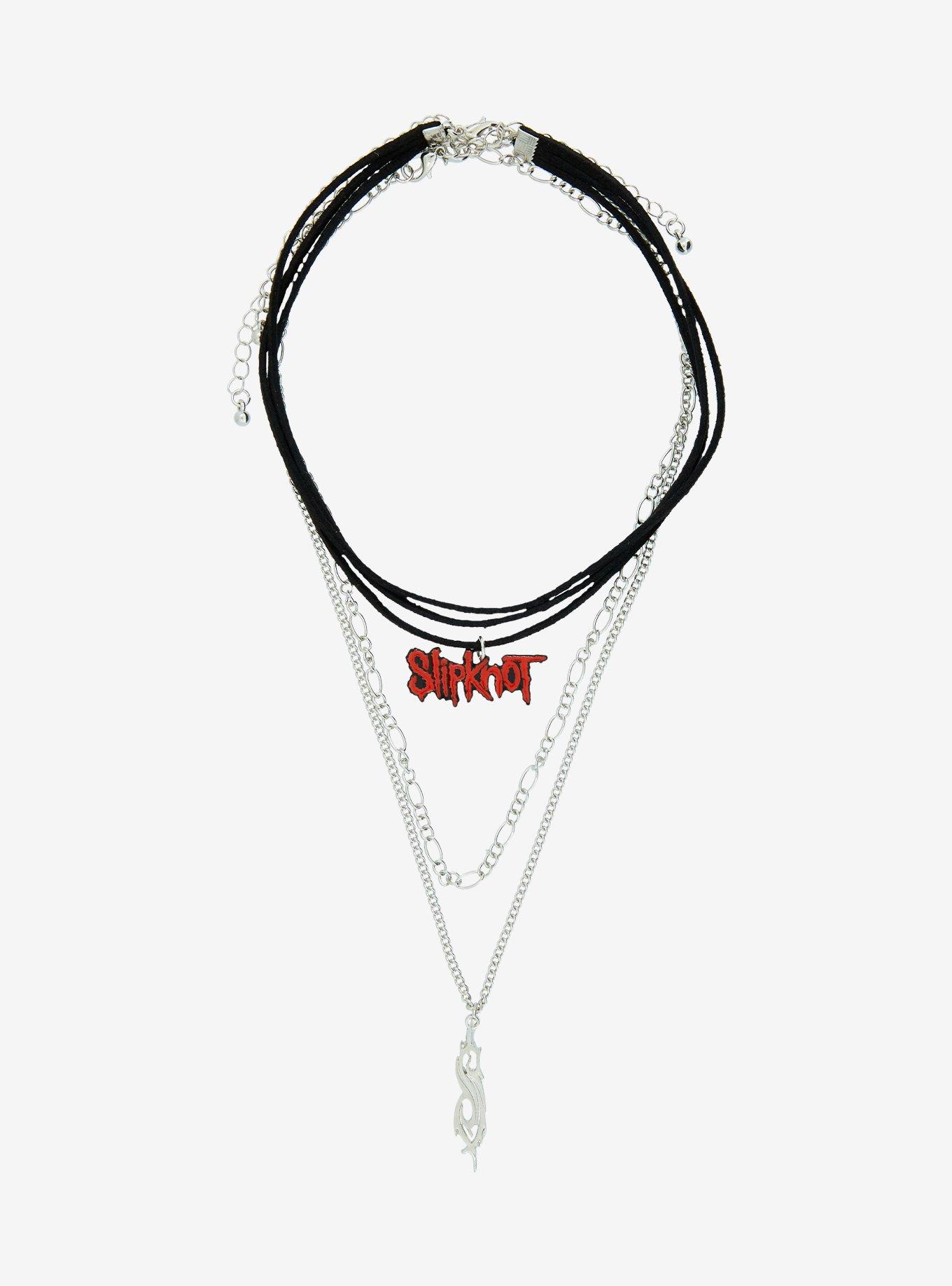 Slipknot Logo Necklace Set, , hi-res