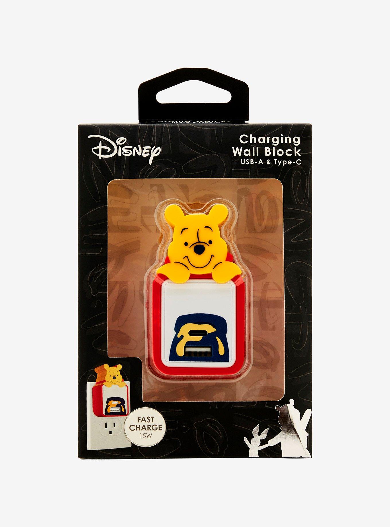 Disney Winnie the Pooh Figural Pooh Bear Charging Wall Block, , hi-res