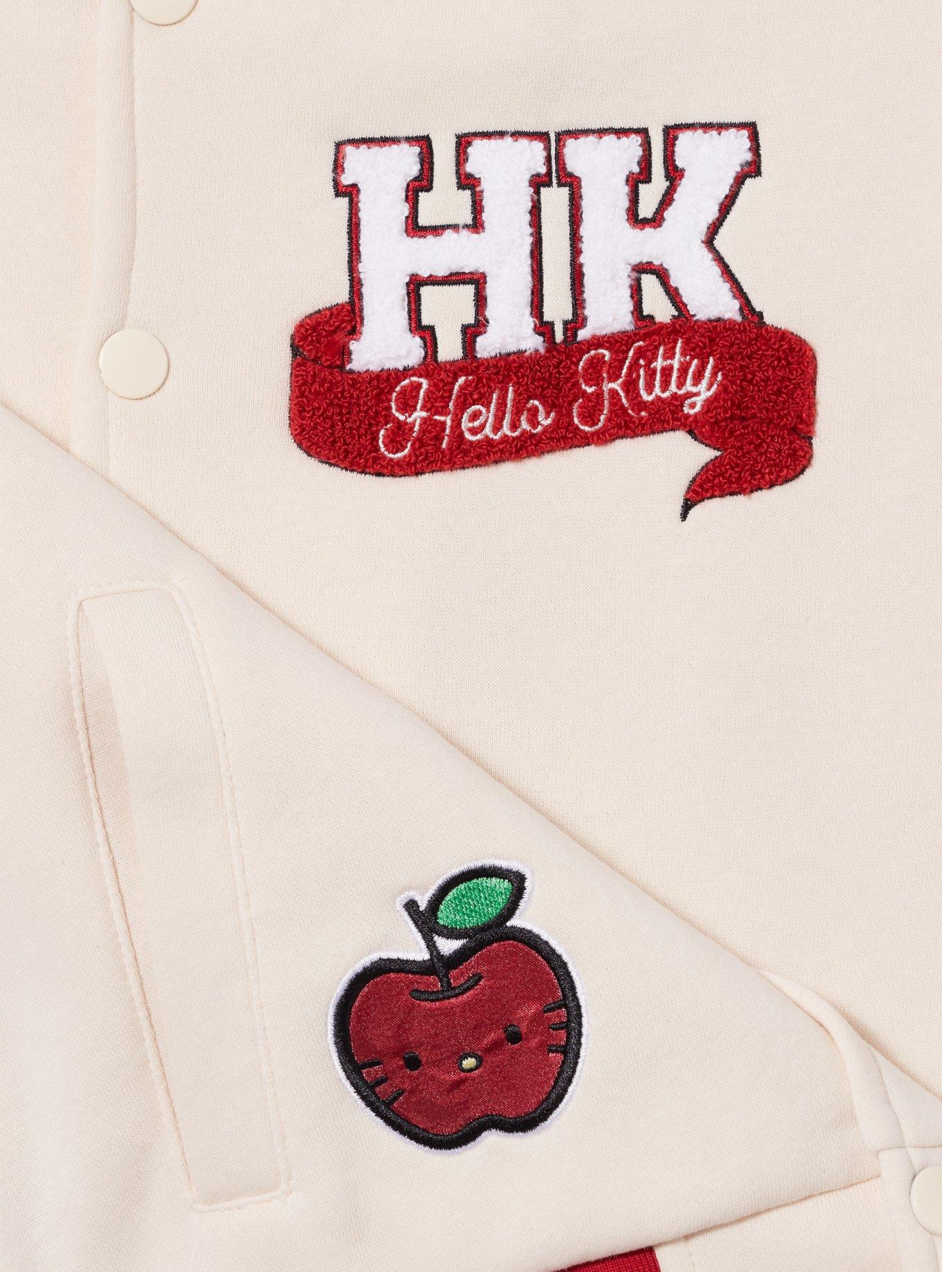 Sanrio Hello Kitty Apple Red Youth Bomber Jacket, , hi-res