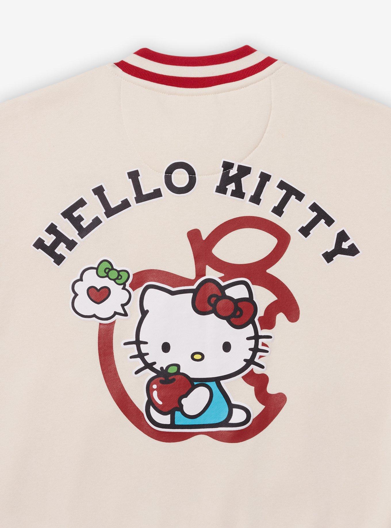 Sanrio Hello Kitty Apple Red Youth Bomber Jacket, , alternate