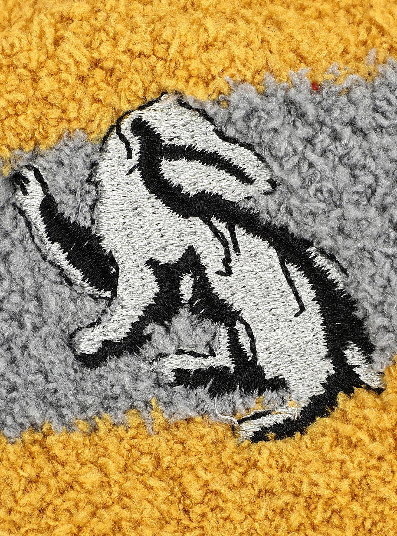 Harry Potter Hufflepuff Stripe Fuzzy Socks, , alternate