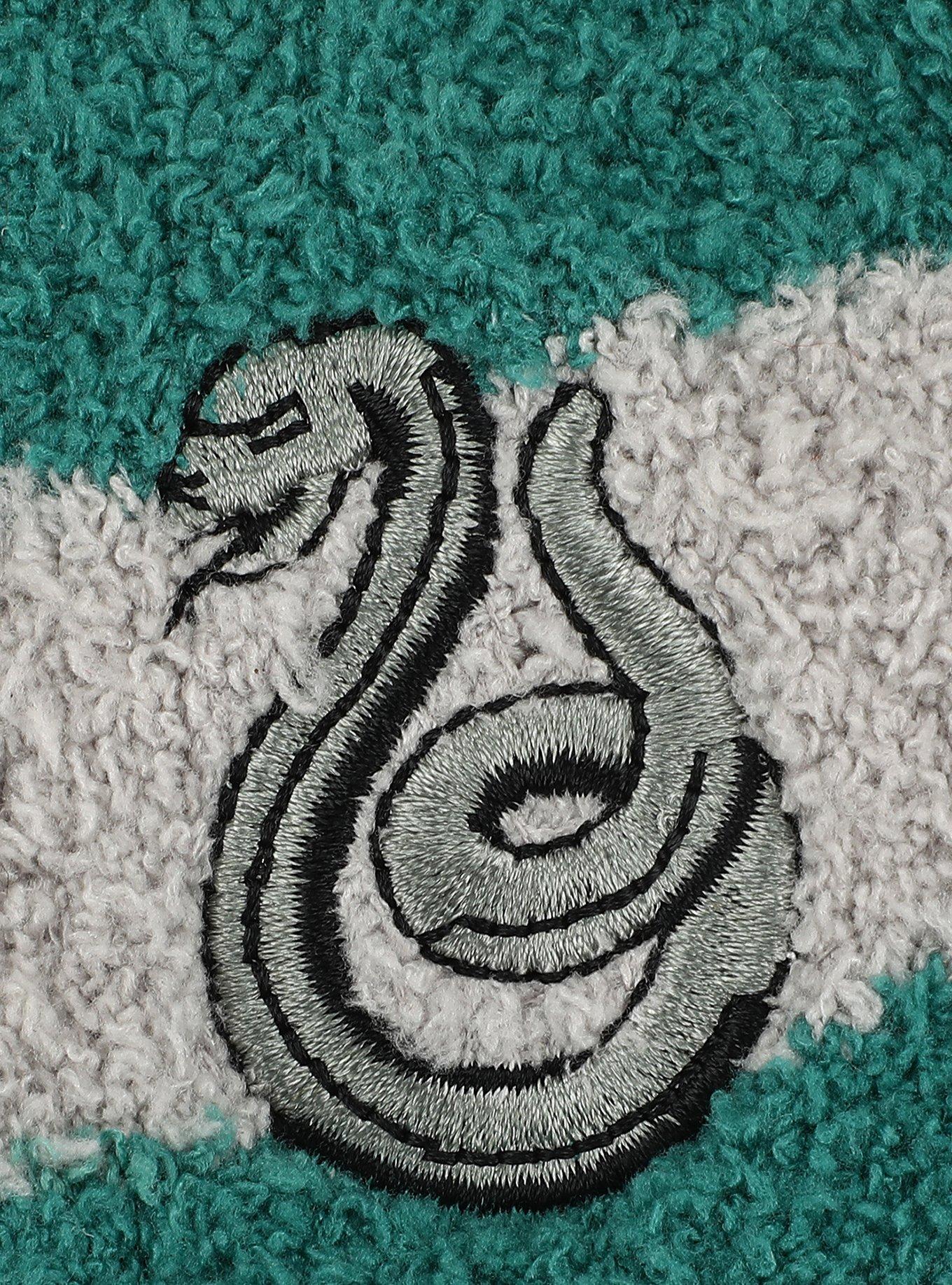 Harry Potter Slytherin Stripe Fuzzy Socks, , alternate