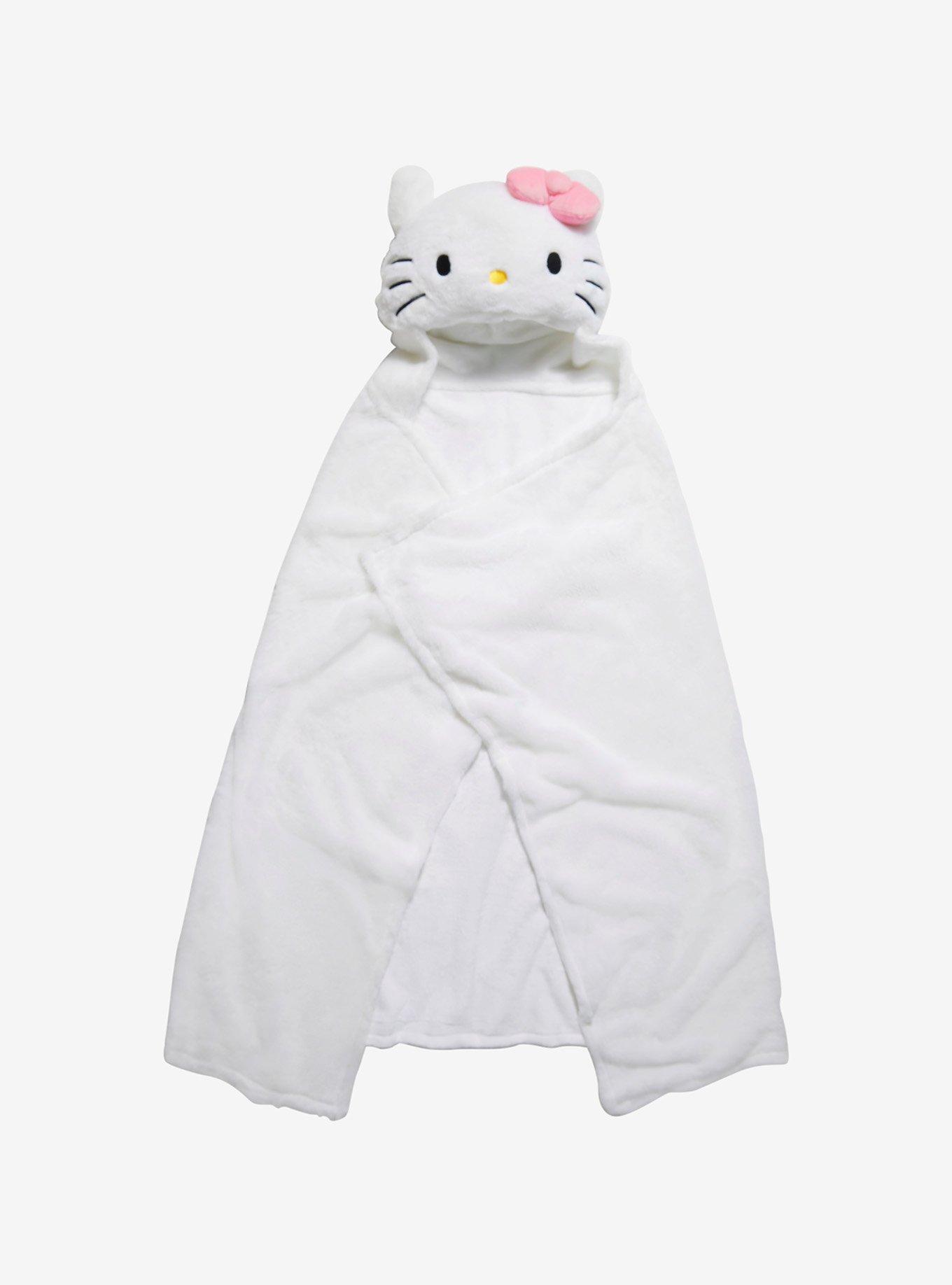 Hello Kitty Hooded Throw Blanket, , hi-res