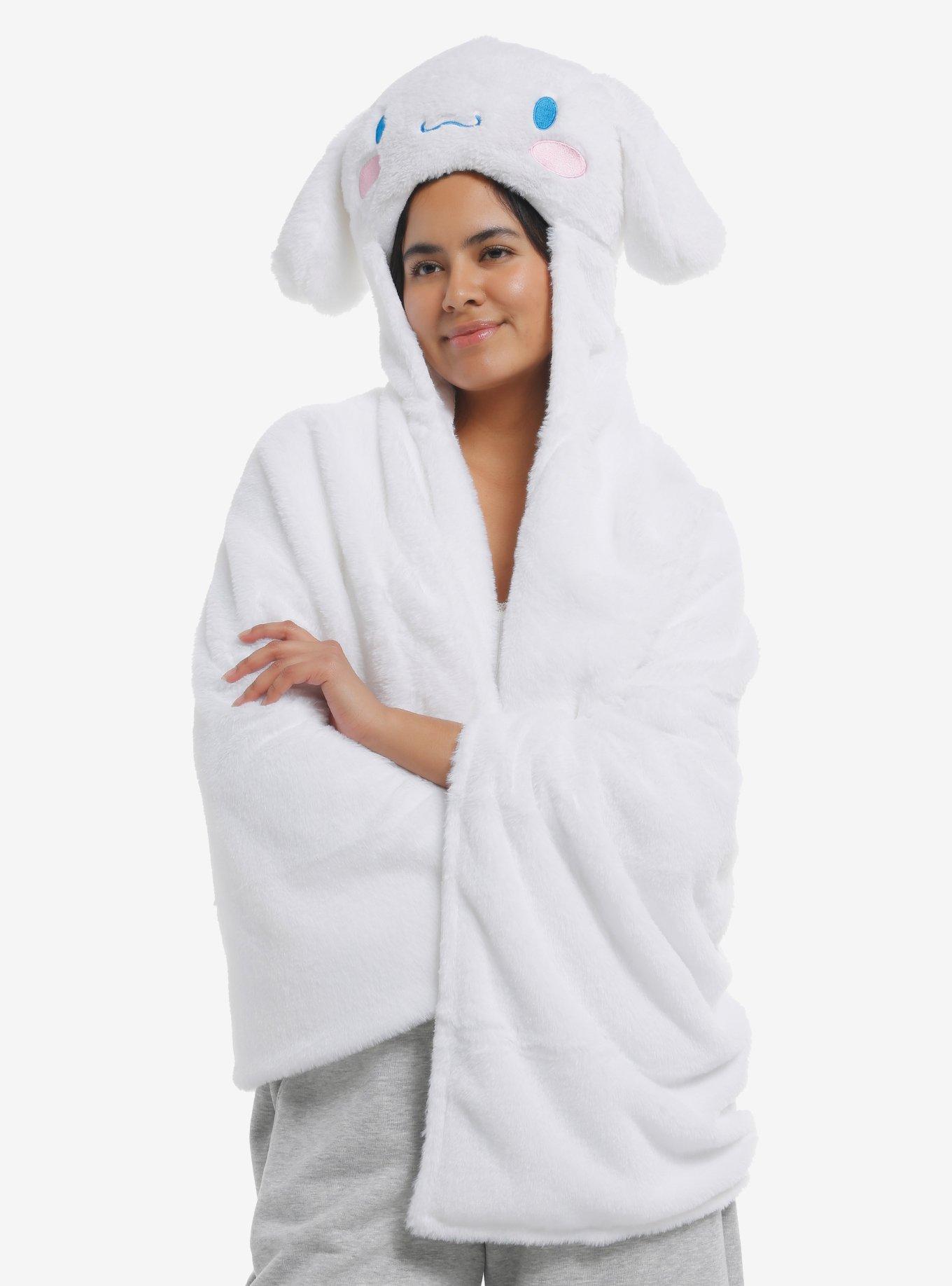 Cinnamoroll Hooded Throw Blanket, , alternate