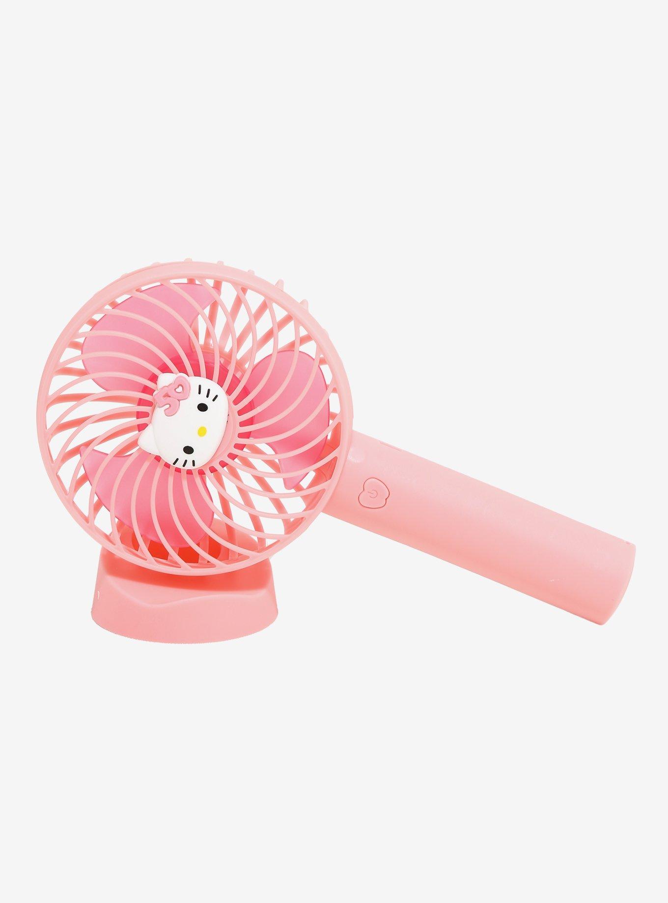 Hello Kitty 50th Anniversary Portable Fan, , alternate