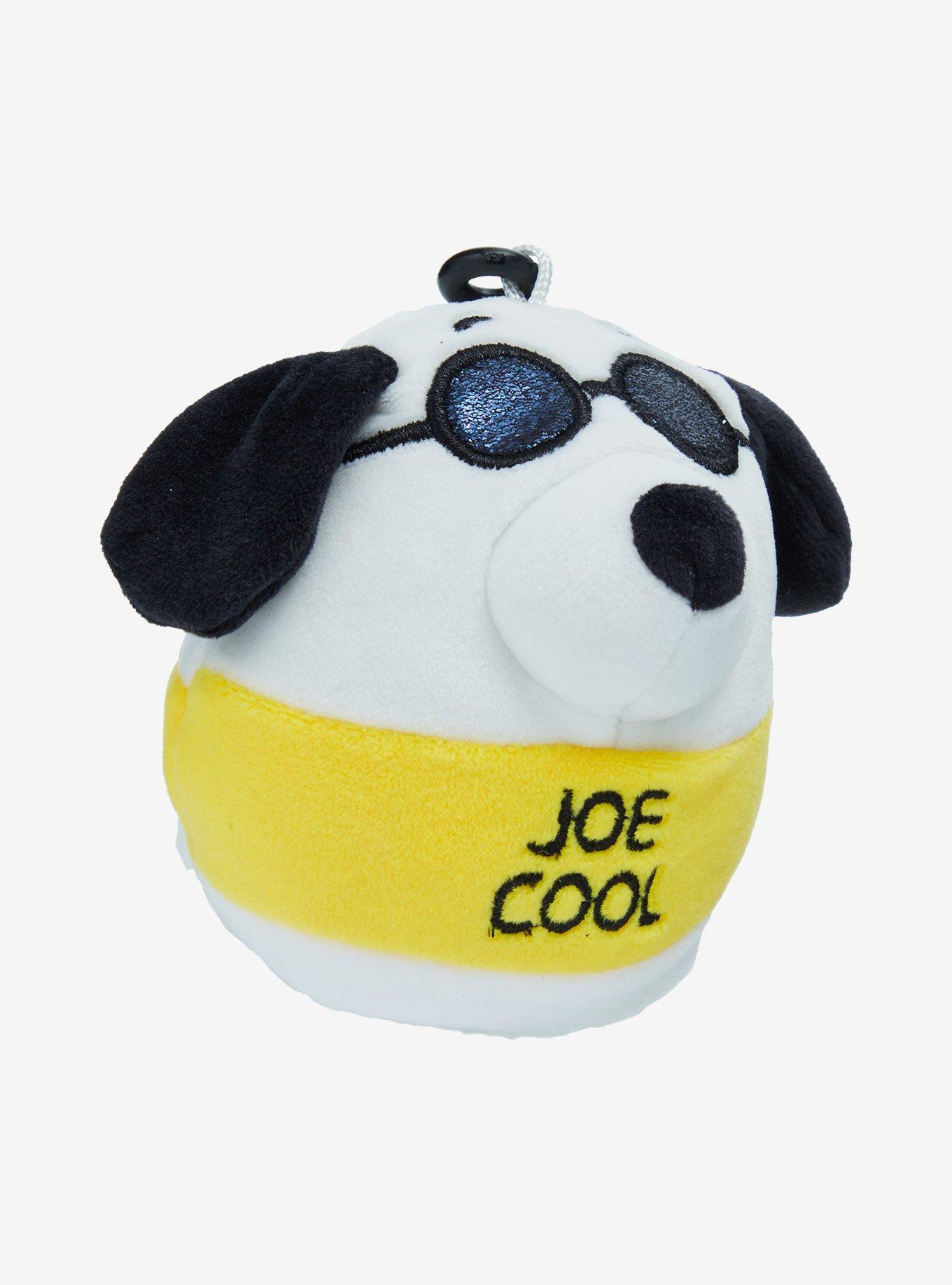 Squishmallows Peanuts Snoopy Joe Cool Plush Key Chain, , hi-res