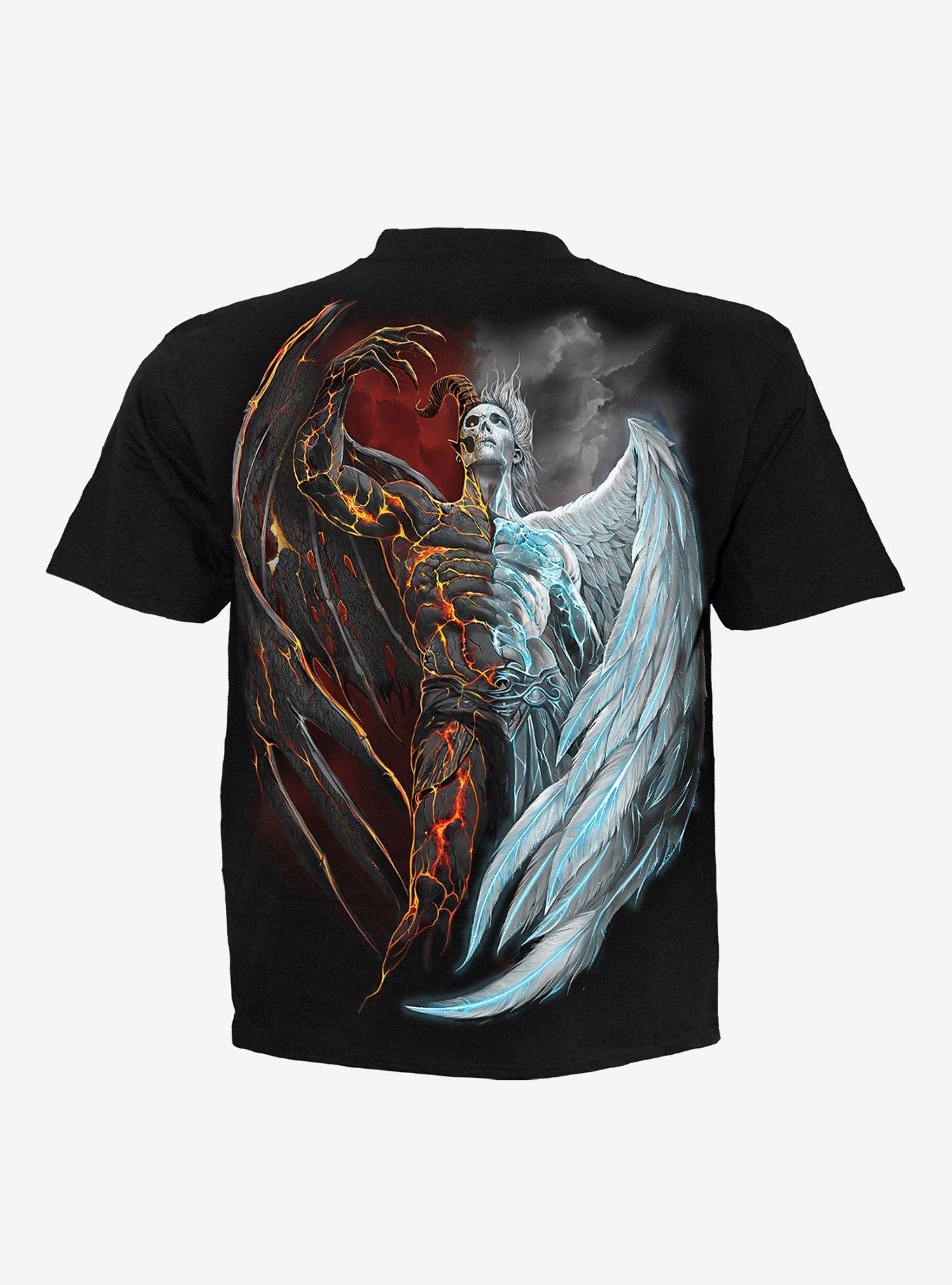 Divided Soul T-Shirt, BLACK, alternate