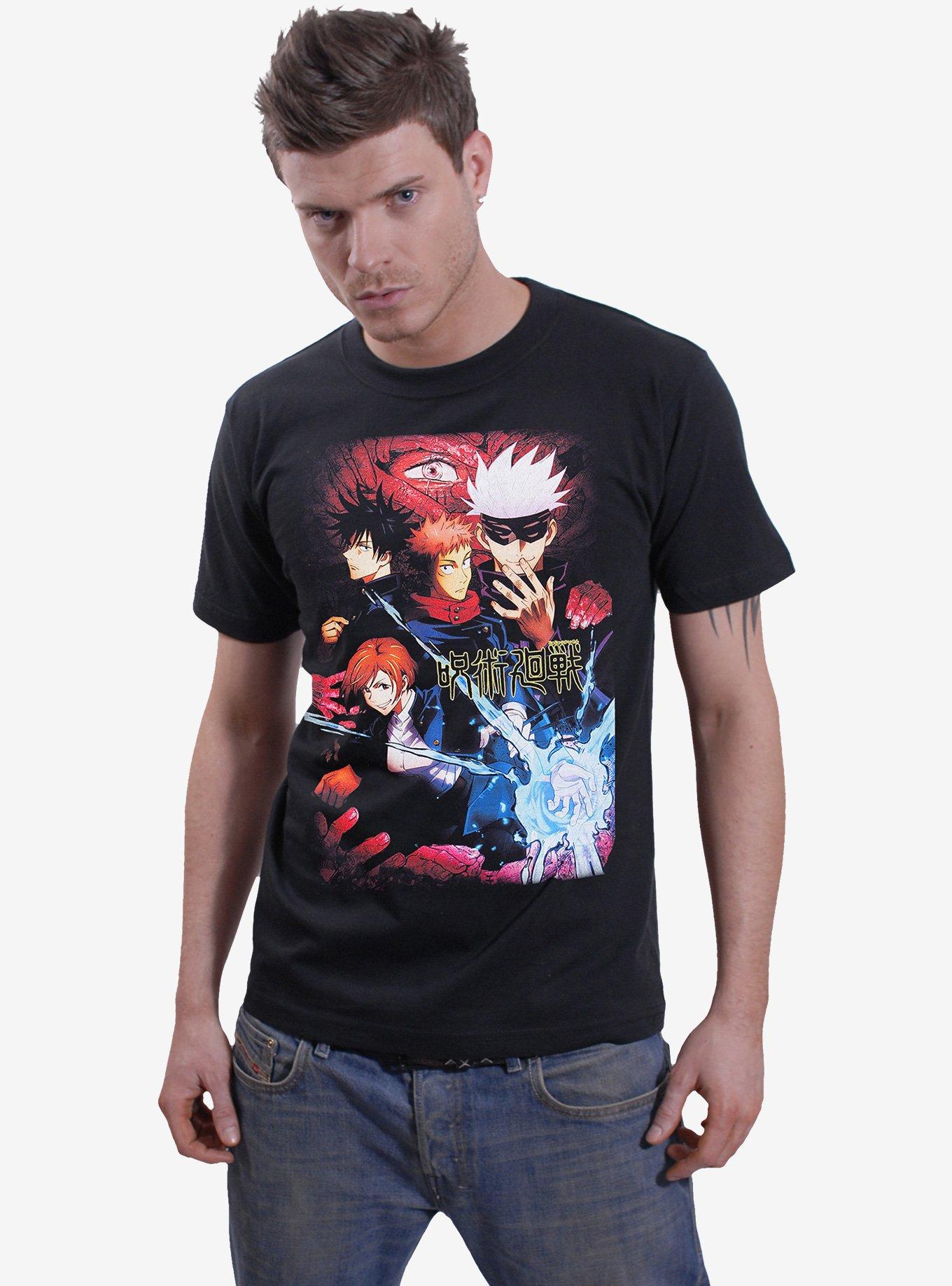 Jujutsu Kaisen Power Front Print T-Shirt, , hi-res