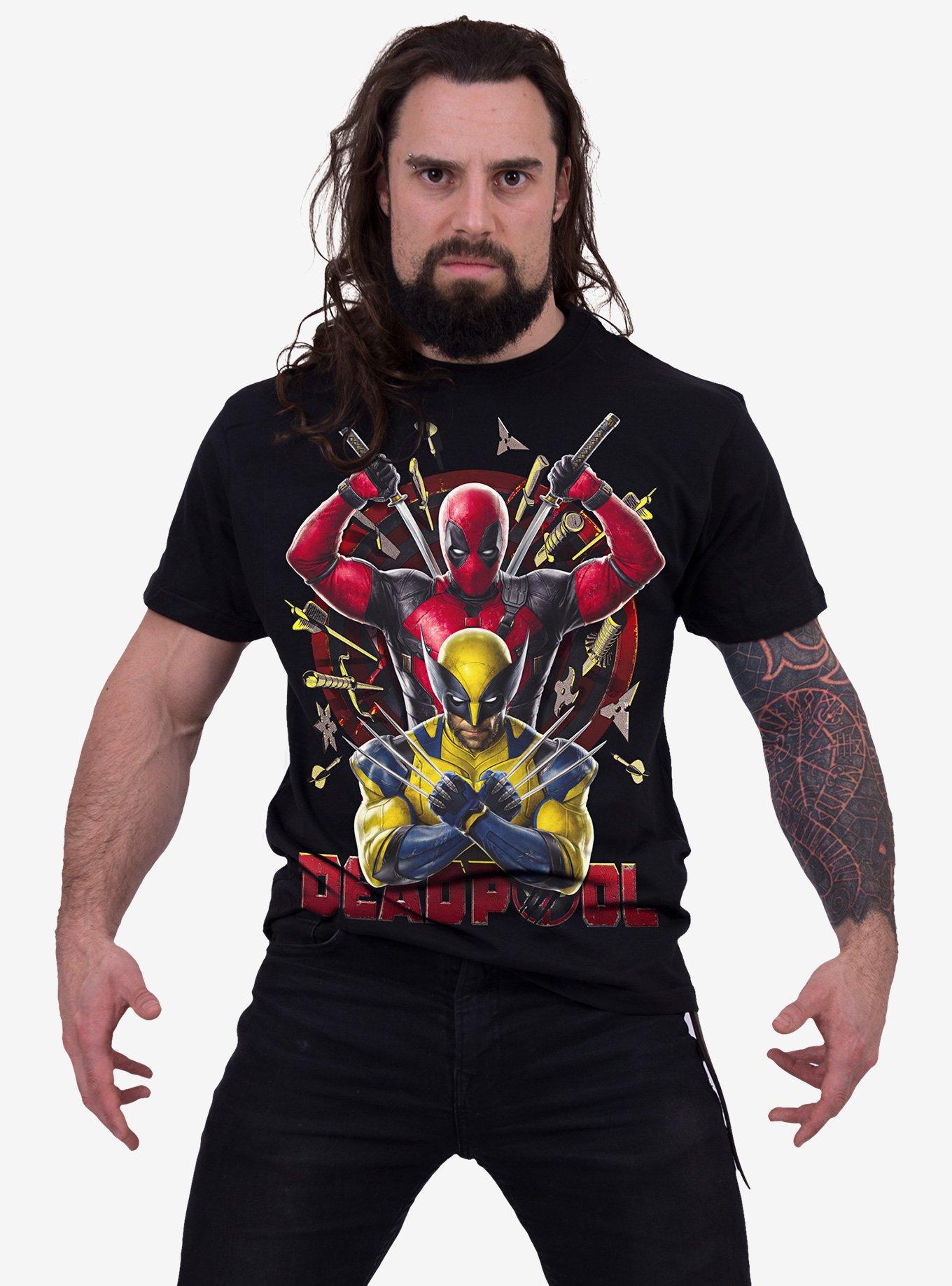 Deadpool Wolverine Bullseye T-Shirt, , hi-res