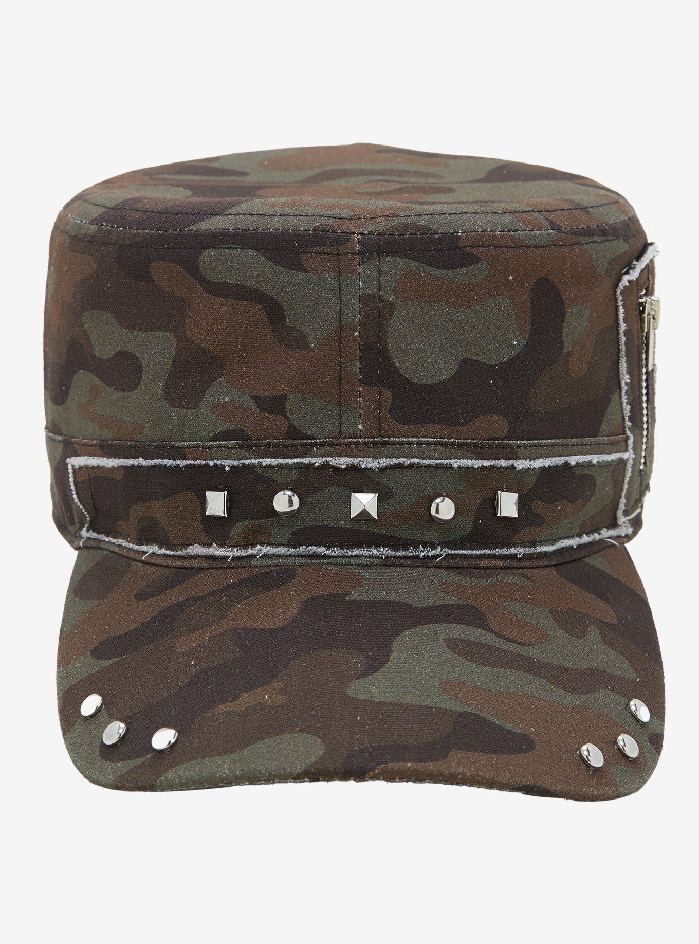 Camouflage Stud Cadet Cap, , alternate