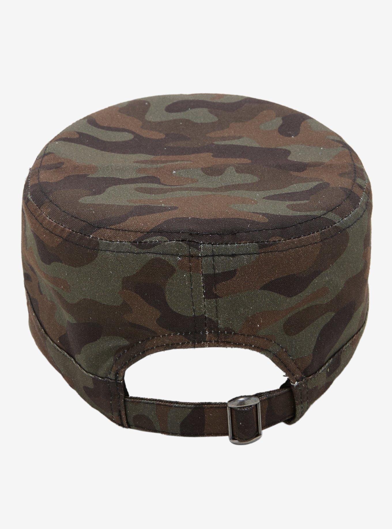 Camouflage Stud Cadet Cap, , alternate