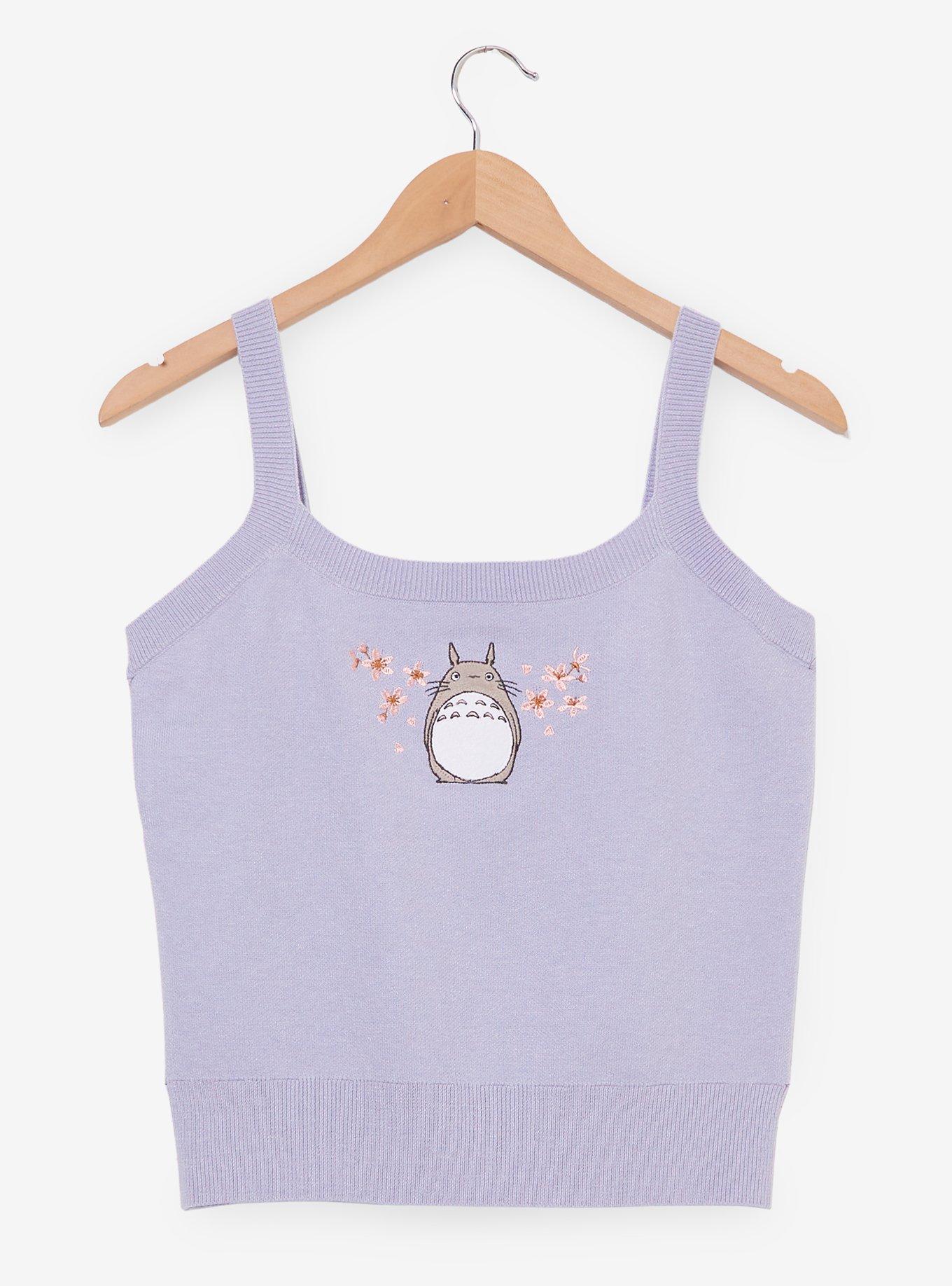 Her Universe Studio Ghibli® My Neighbor Totoro Cherry Blossom Knit Tank Top, , hi-res