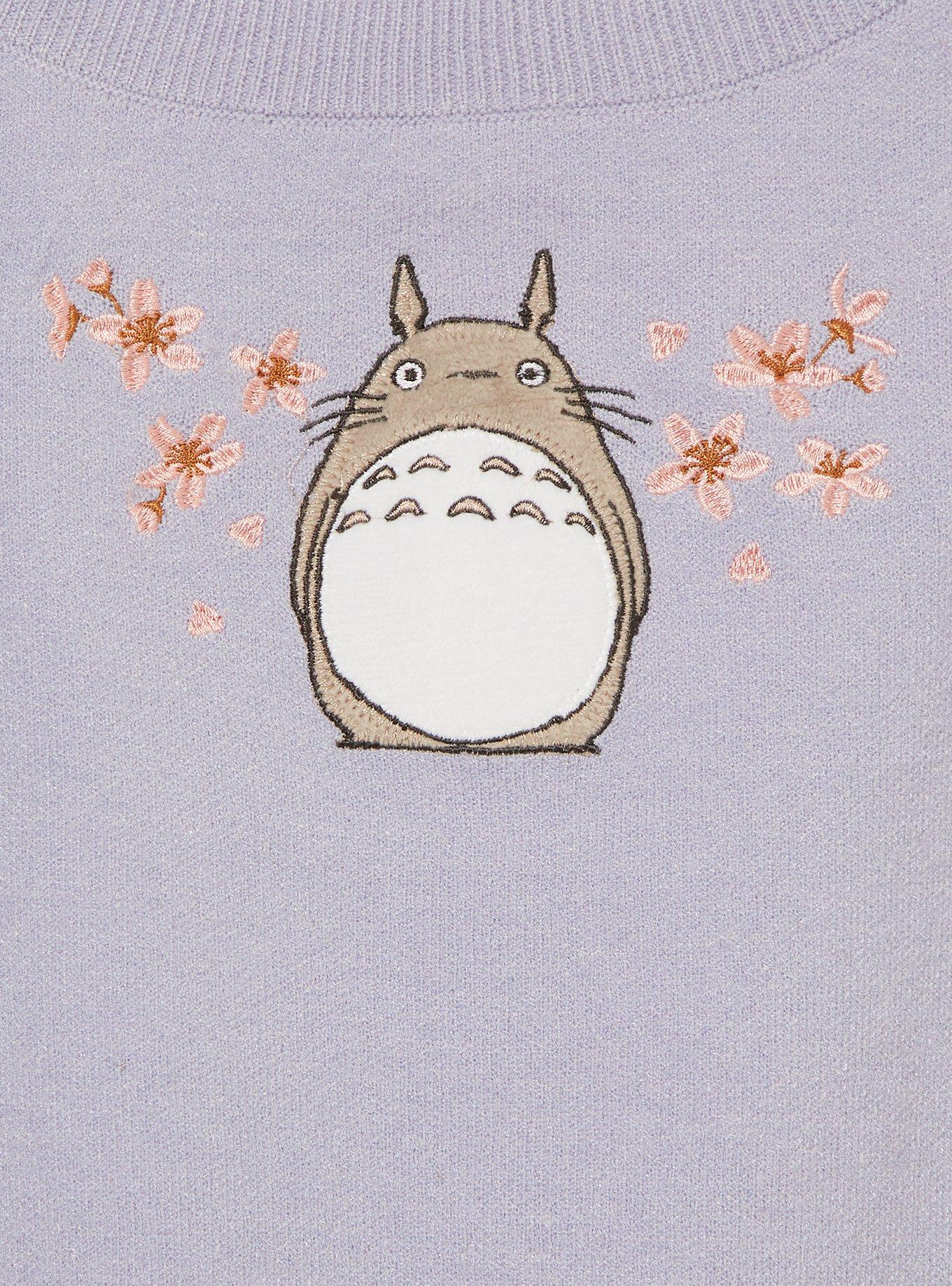 Her Universe Studio Ghibli® My Neighbor Totoro Cherry Blossom Knit Tank Top Plus Size, , hi-res