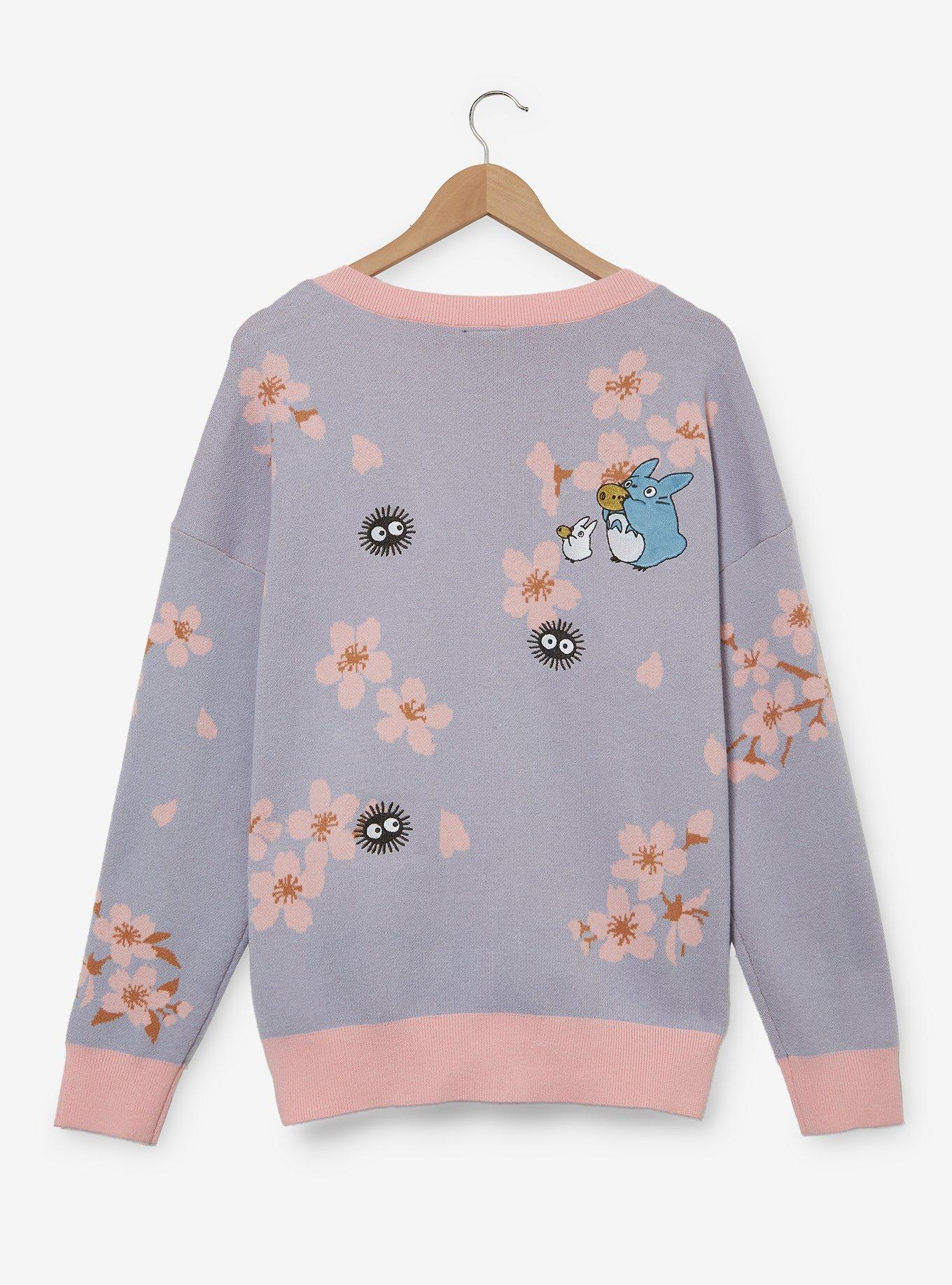 Her Universe Studio Ghibli® My Neighbor Totoro Cherry Blossom Totoro Cardigan Plus Size, MULTI, alternate