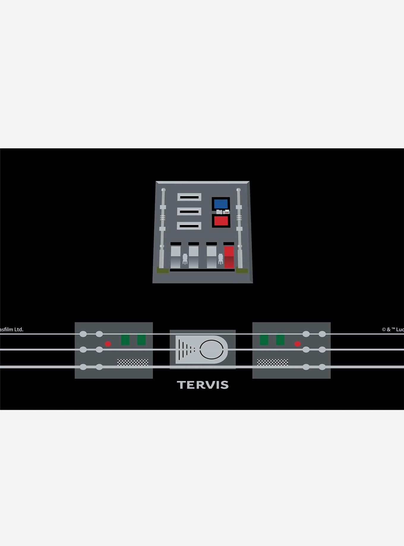 Star Wars Vader Breastplate Detail 30oz Tumbler, , hi-res