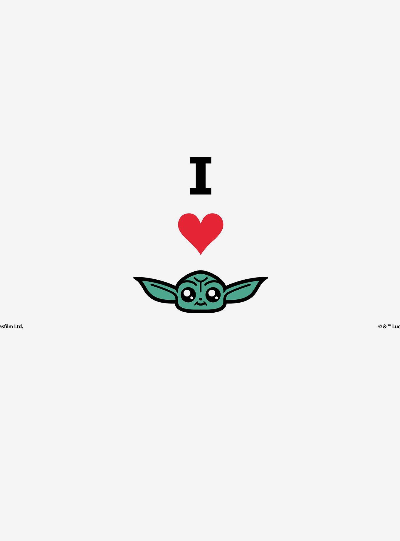 Star Wars The Mandalorian I Heart Grogu 30oz Tumbler, , hi-res