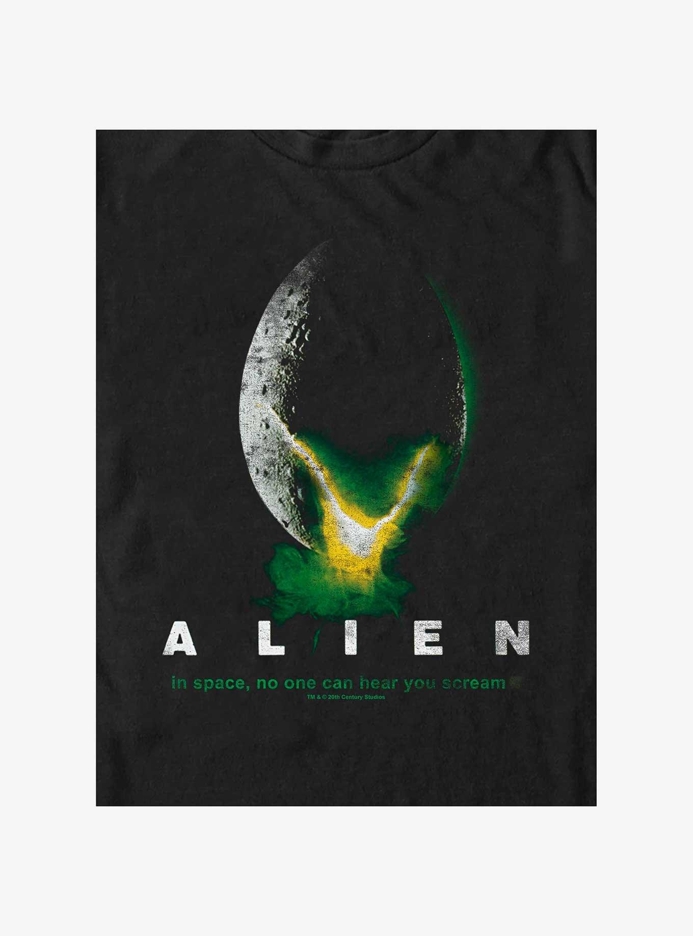 Alien Eggs T-Shirt, BLACK, alternate