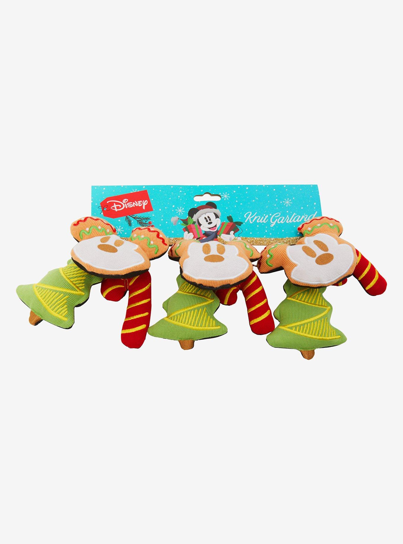 Disney Mickey Mouse Holiday Cookie Plush Garland - BoxLunch Exclusive, , alternate