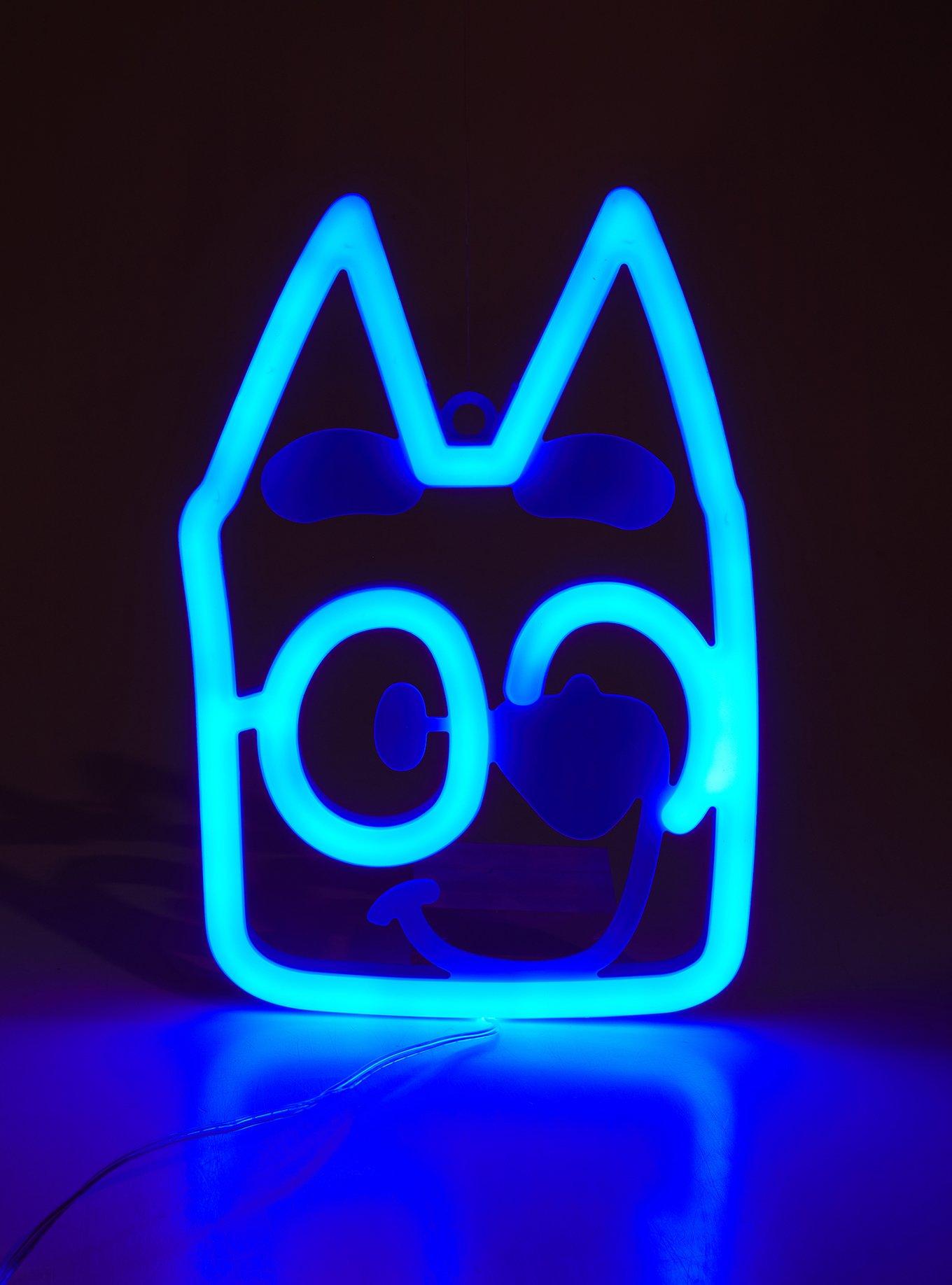 Bluey Figural Bluey Neon Wall Art, , alternate