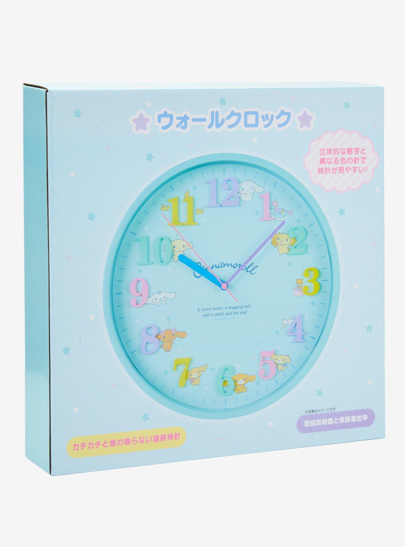 Sanrio Cinnamoroll & Friends Wall Clock, , alternate