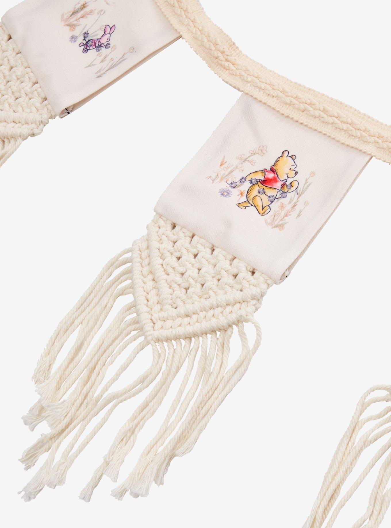 Disney Winnie the Pooh Character Macramé Garland