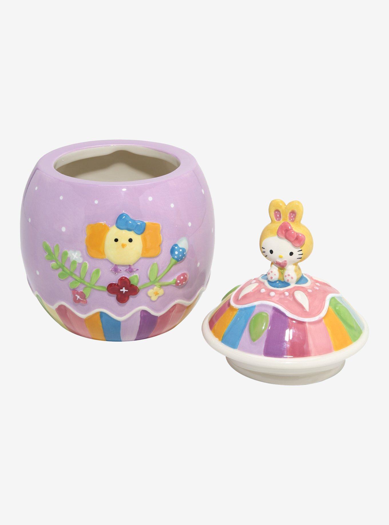 Sanrio Hello Kitty Easter Egg Cookie Jar, , alternate