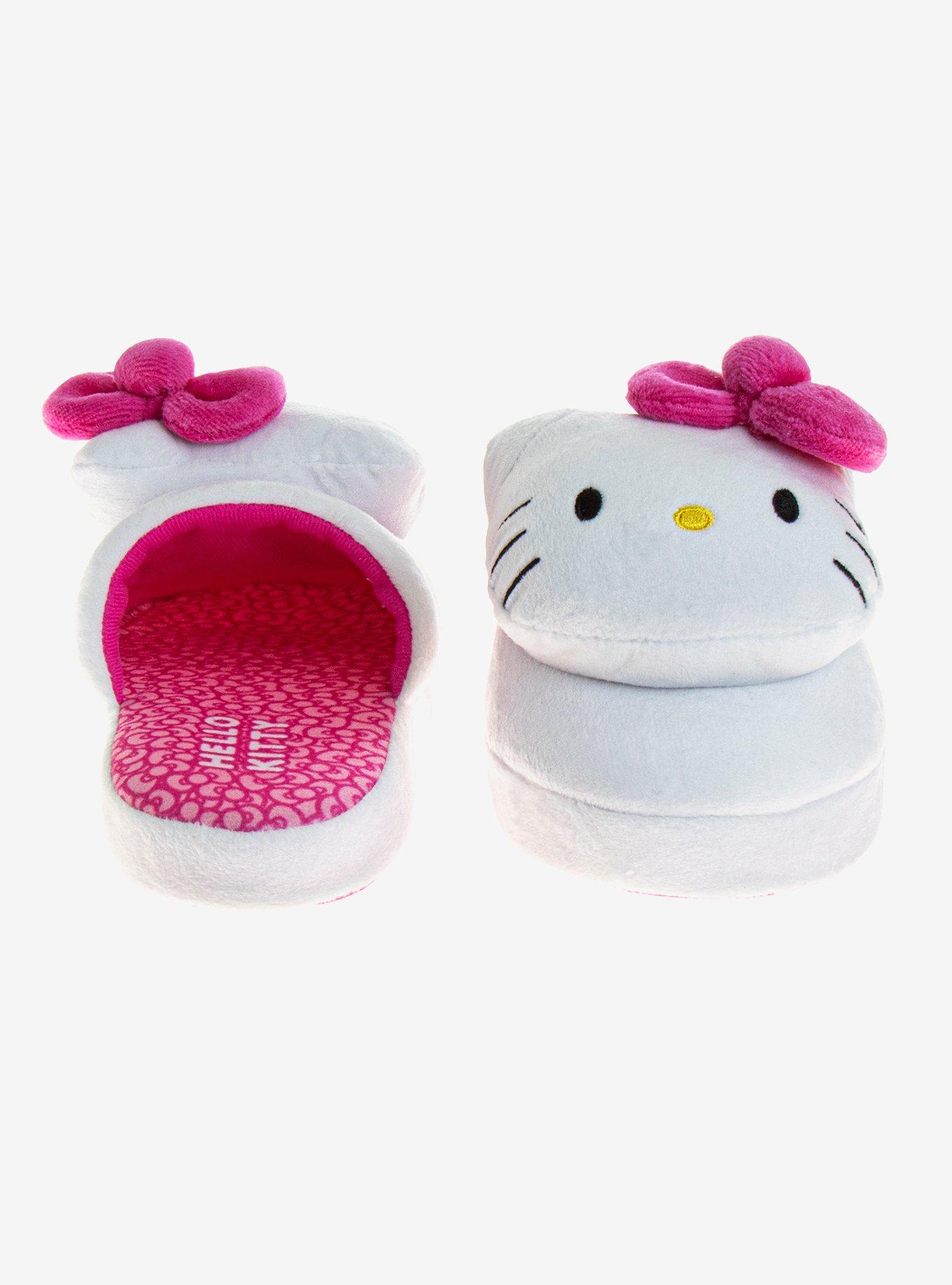 Hello Kitty Girls Slippers, BRIGHT WHITE, alternate