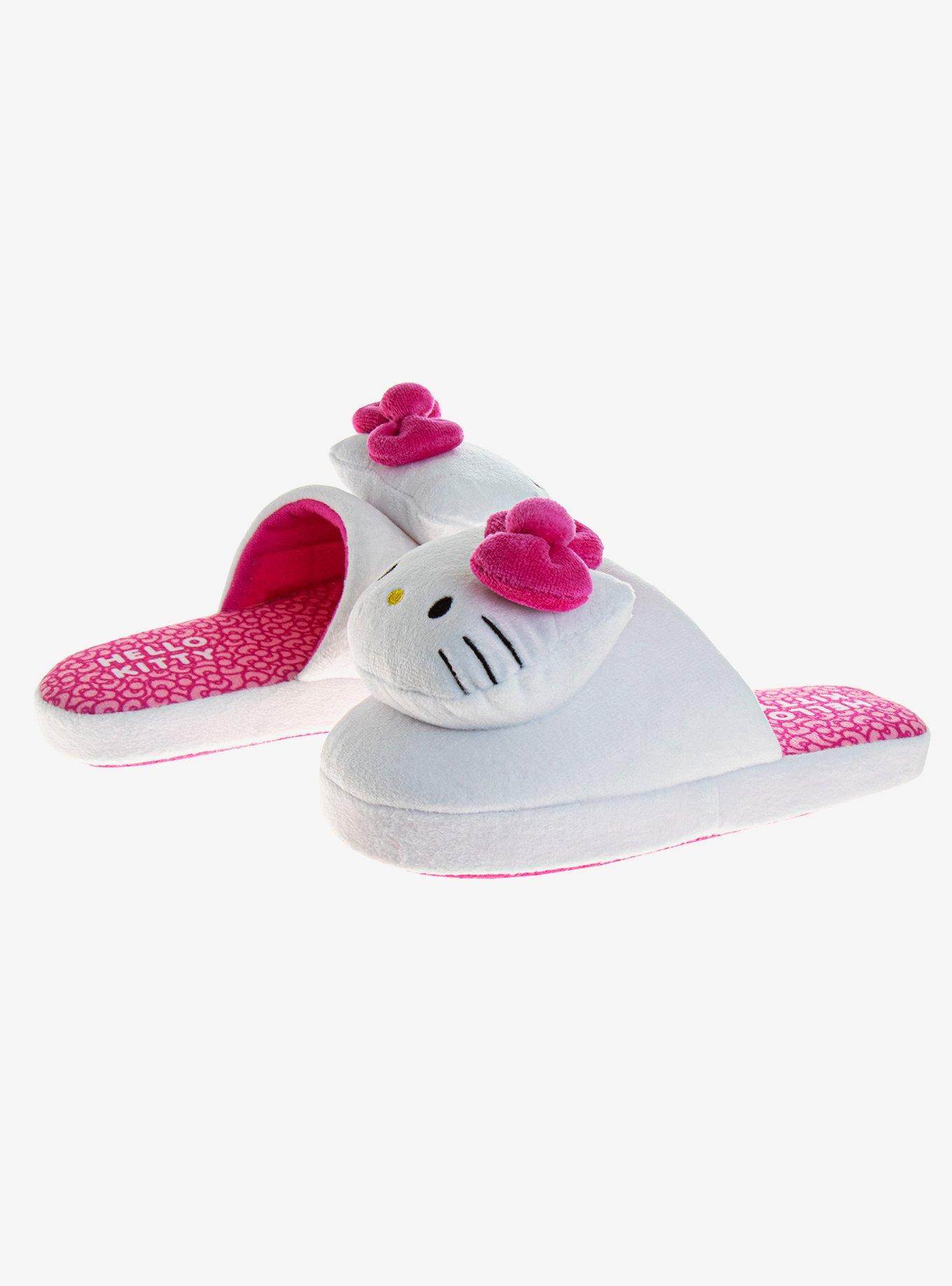 Hello Kitty Girls Slippers, BRIGHT WHITE, alternate
