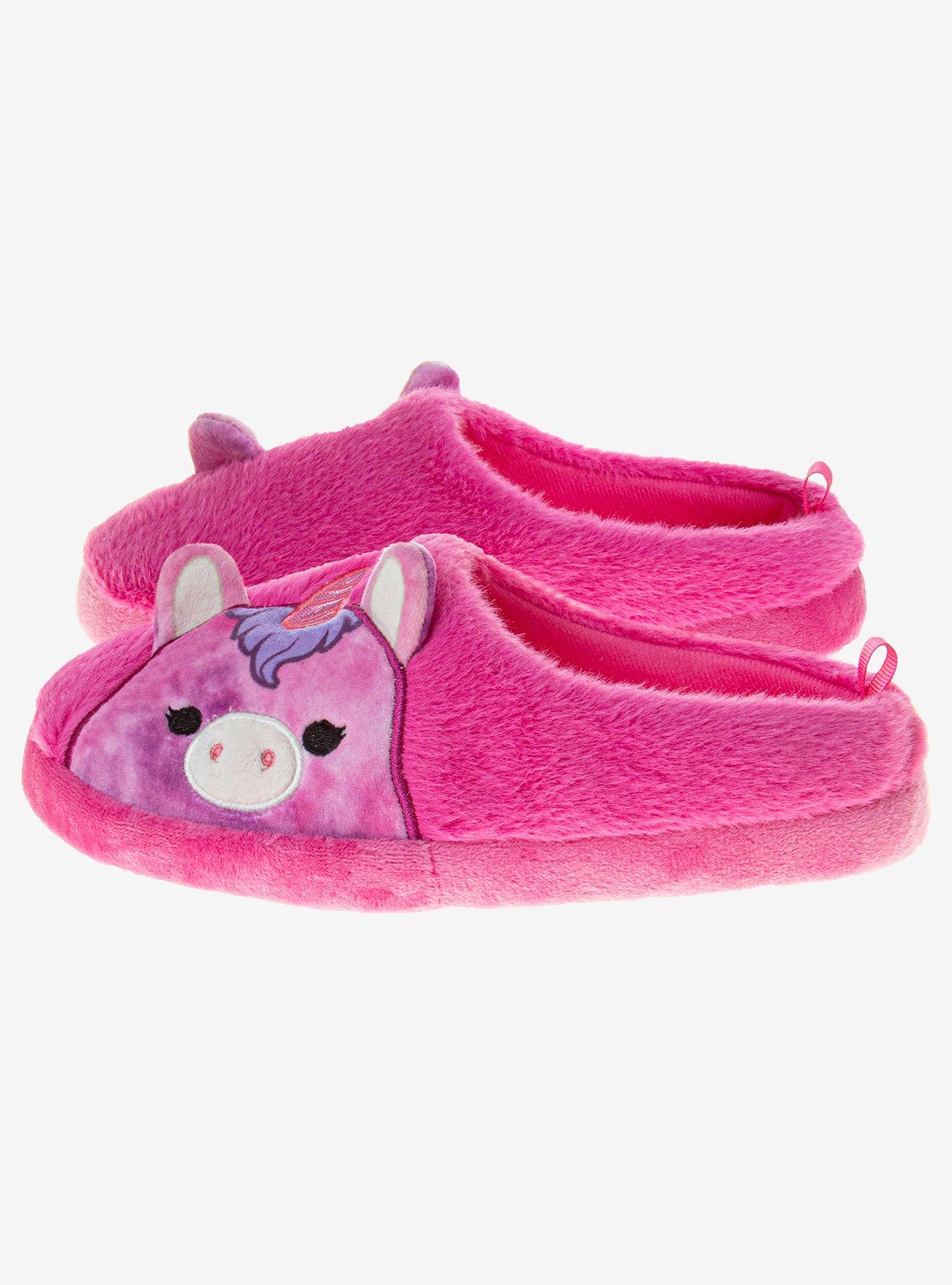 Squishmallows Lola the Unicorn Girls Slippers, , hi-res