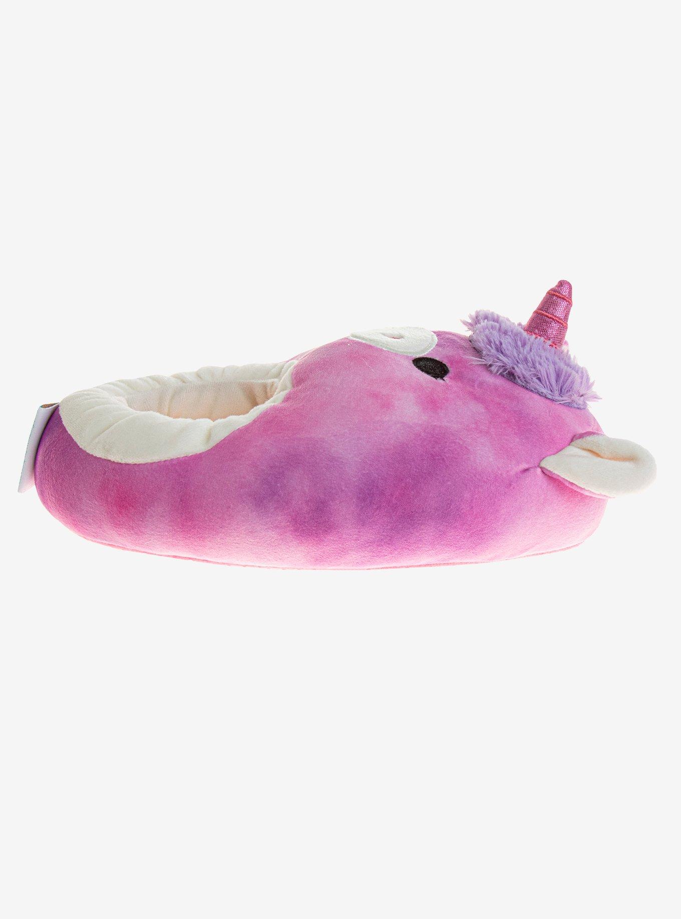 Squishmallows Lola the Unicorn Womens Slippers, PURPLE, alternate