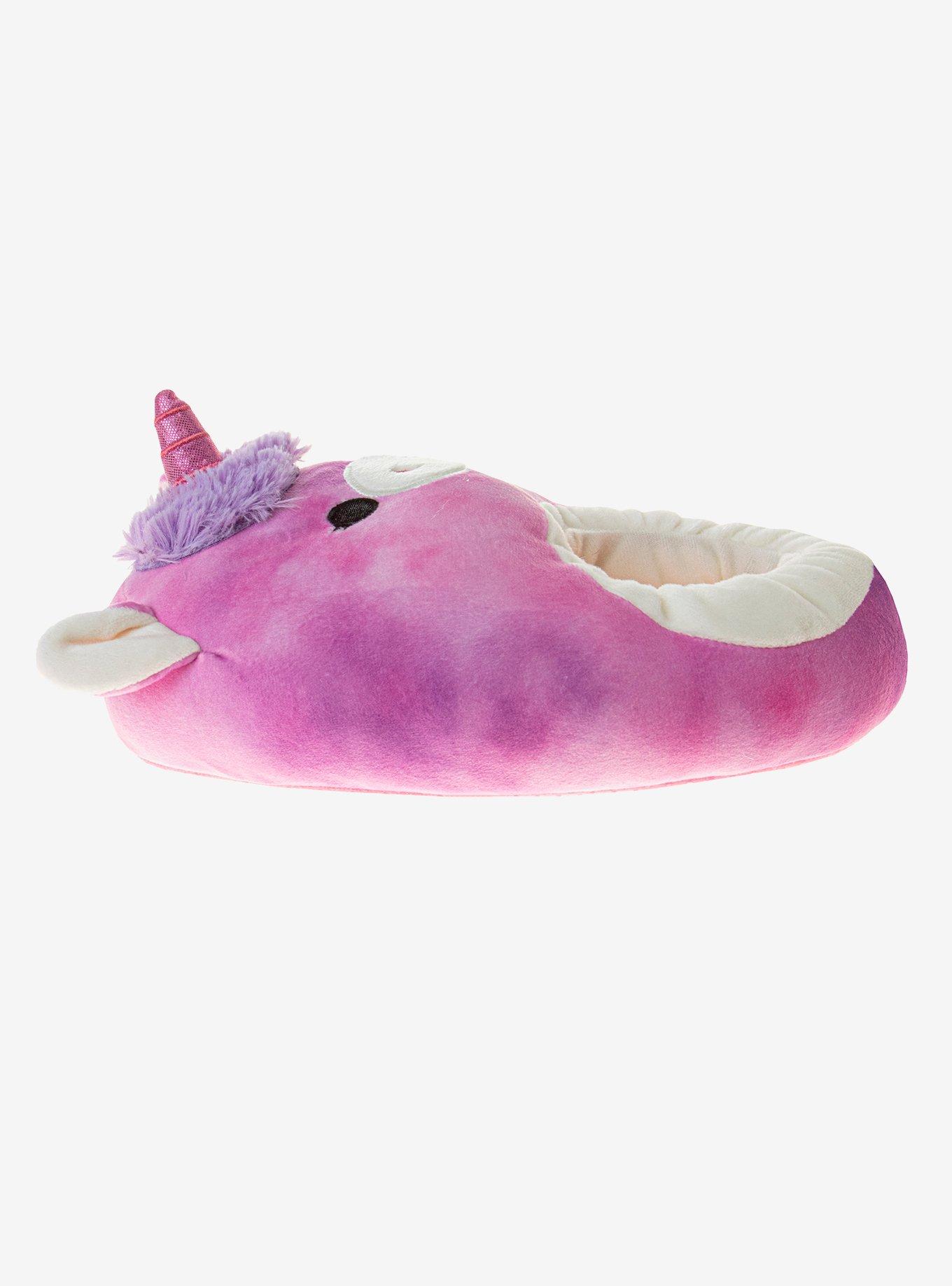 Squishmallows Lola the Unicorn Womens Slippers, PURPLE, alternate