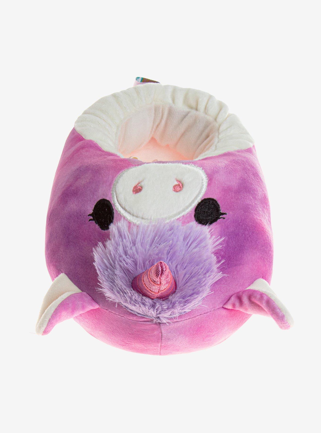 Squishmallows Lola the Unicorn Womens Slippers, PURPLE, alternate