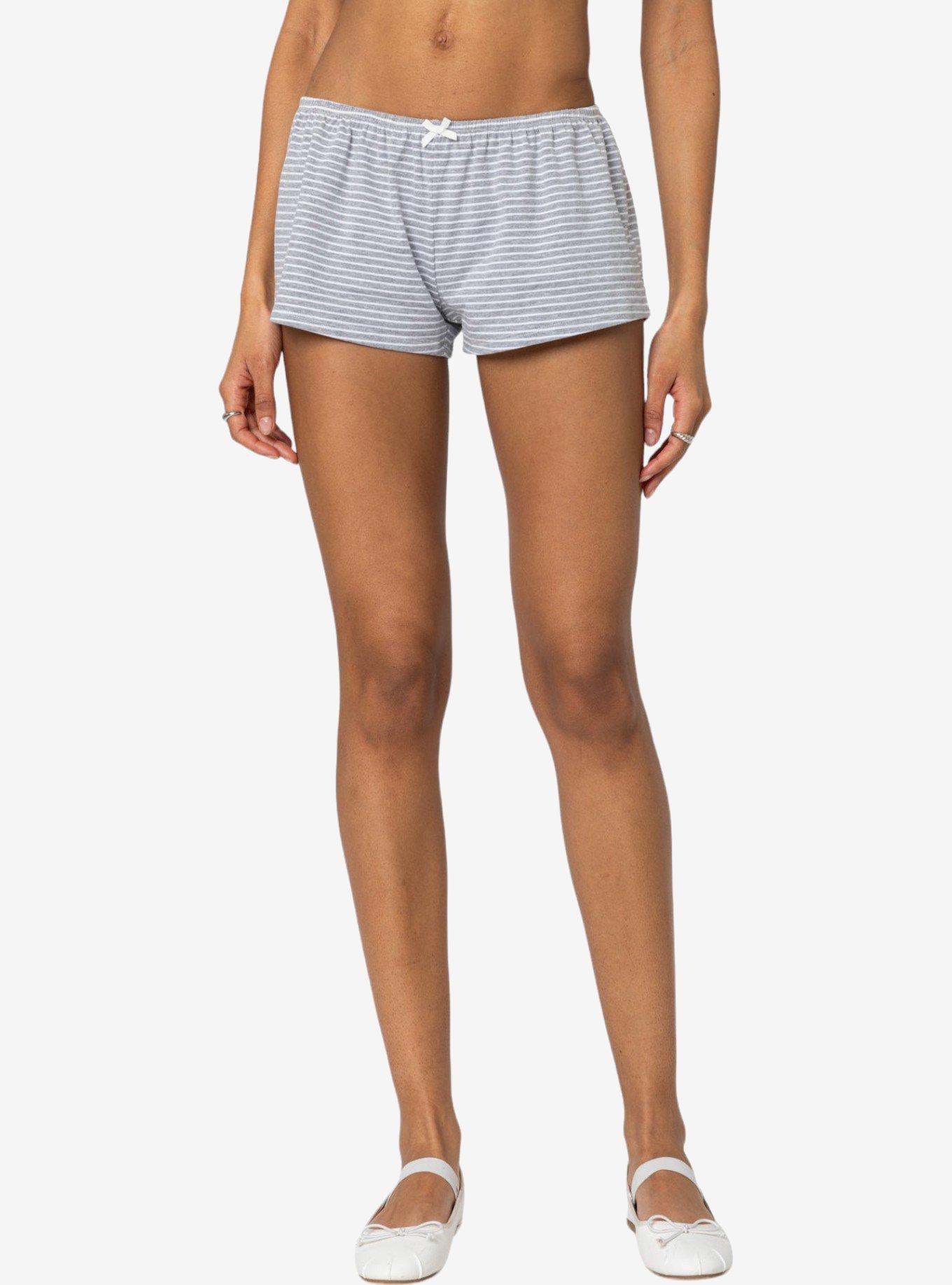 Edikted Astor Striped Shorts, MULTI, alternate