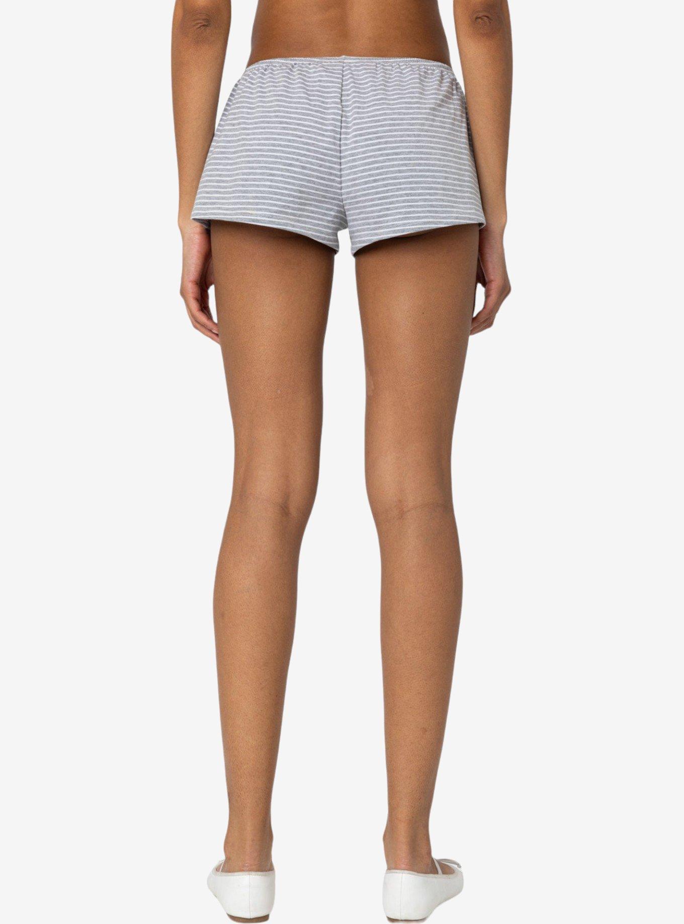 Edikted Astor Striped Shorts, MULTI, alternate