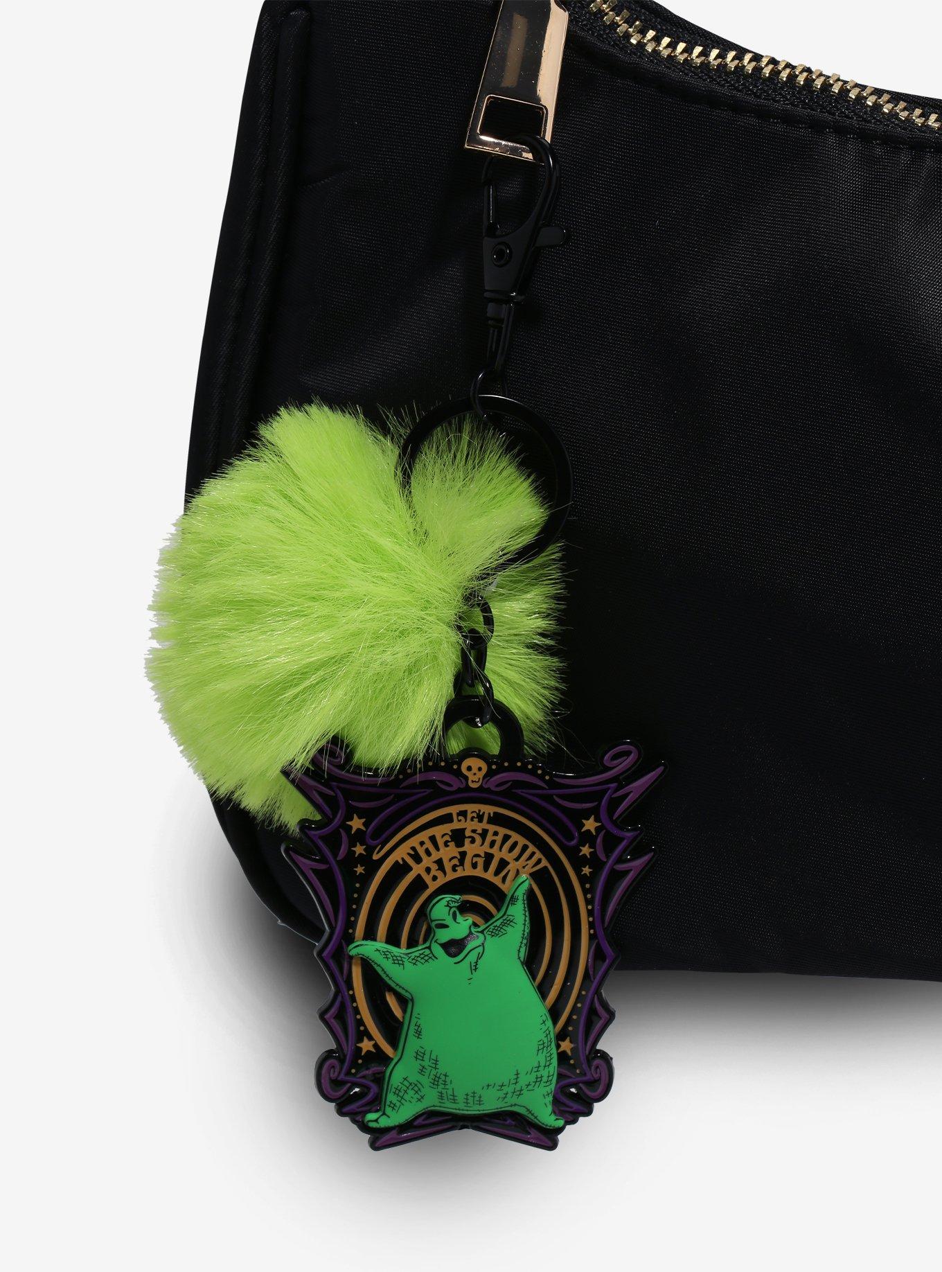 Disney The Nightmare Before Christmas Oogie Boogie Pom Pom Keychain, , alternate