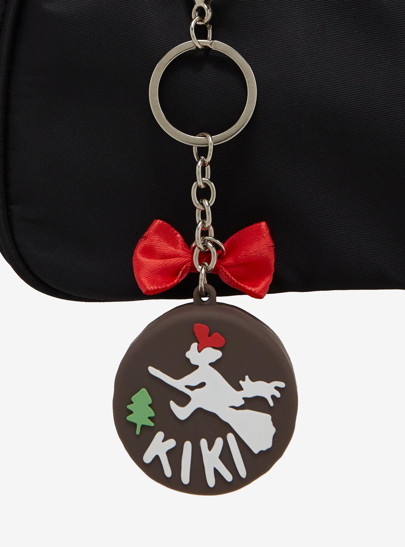 Studio Ghibli&reg; Kiki's Delivery Service Kiki Cake & Red Bow Keychain, , alternate